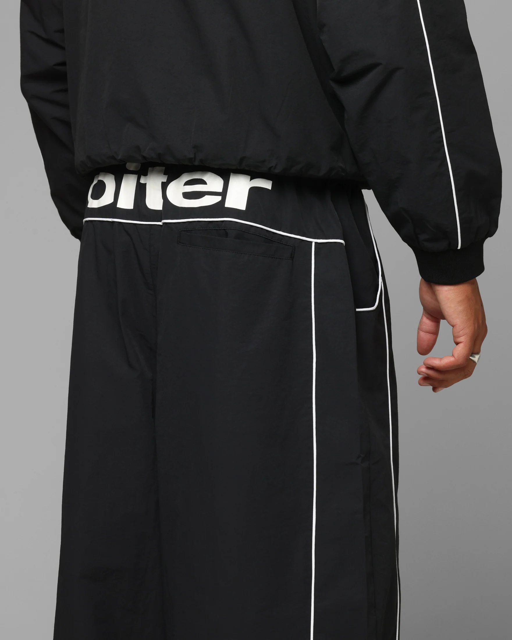 Loiter Imperial Trackpants Black - Image 4