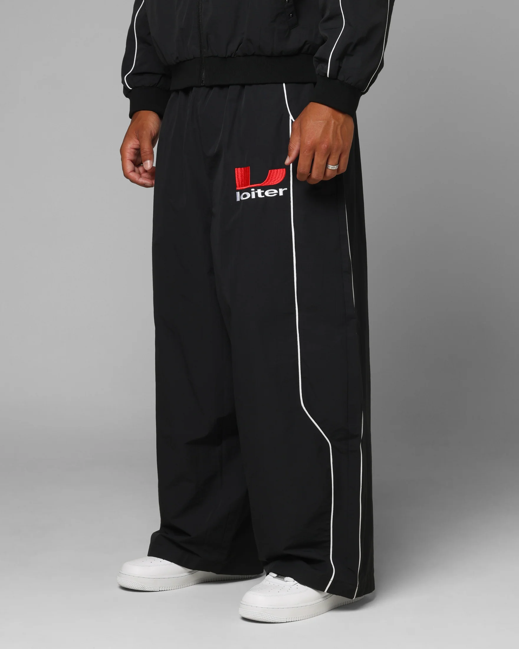 Loiter Imperial Trackpants Black - Image 5