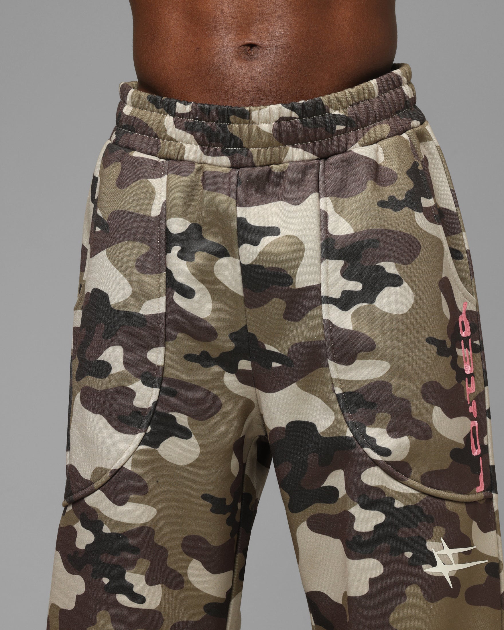Loiter Jet Stream Sweat Pants Camo - Image 7