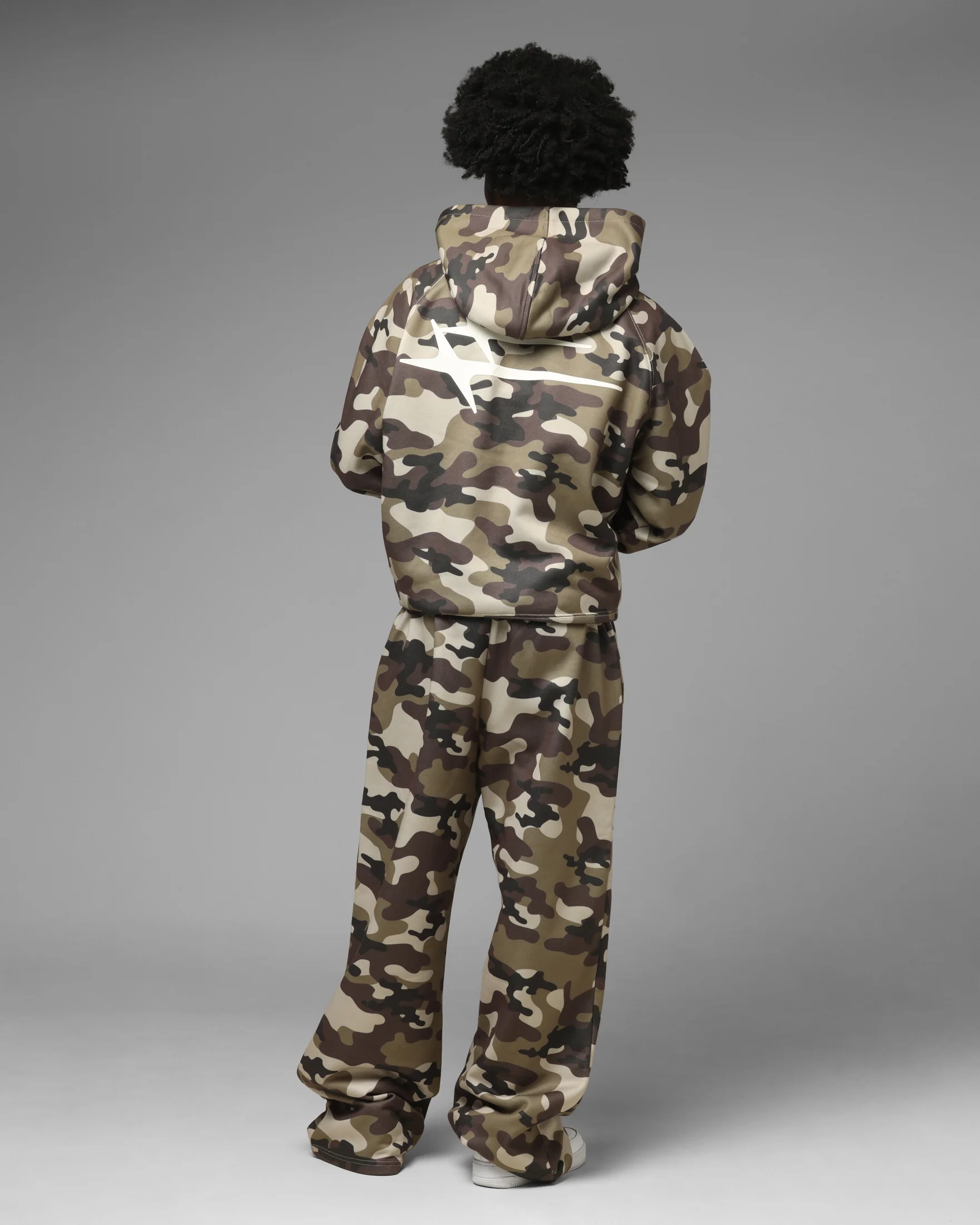 Loiter Jet Stream Zip Hoodie Camo - Image 4