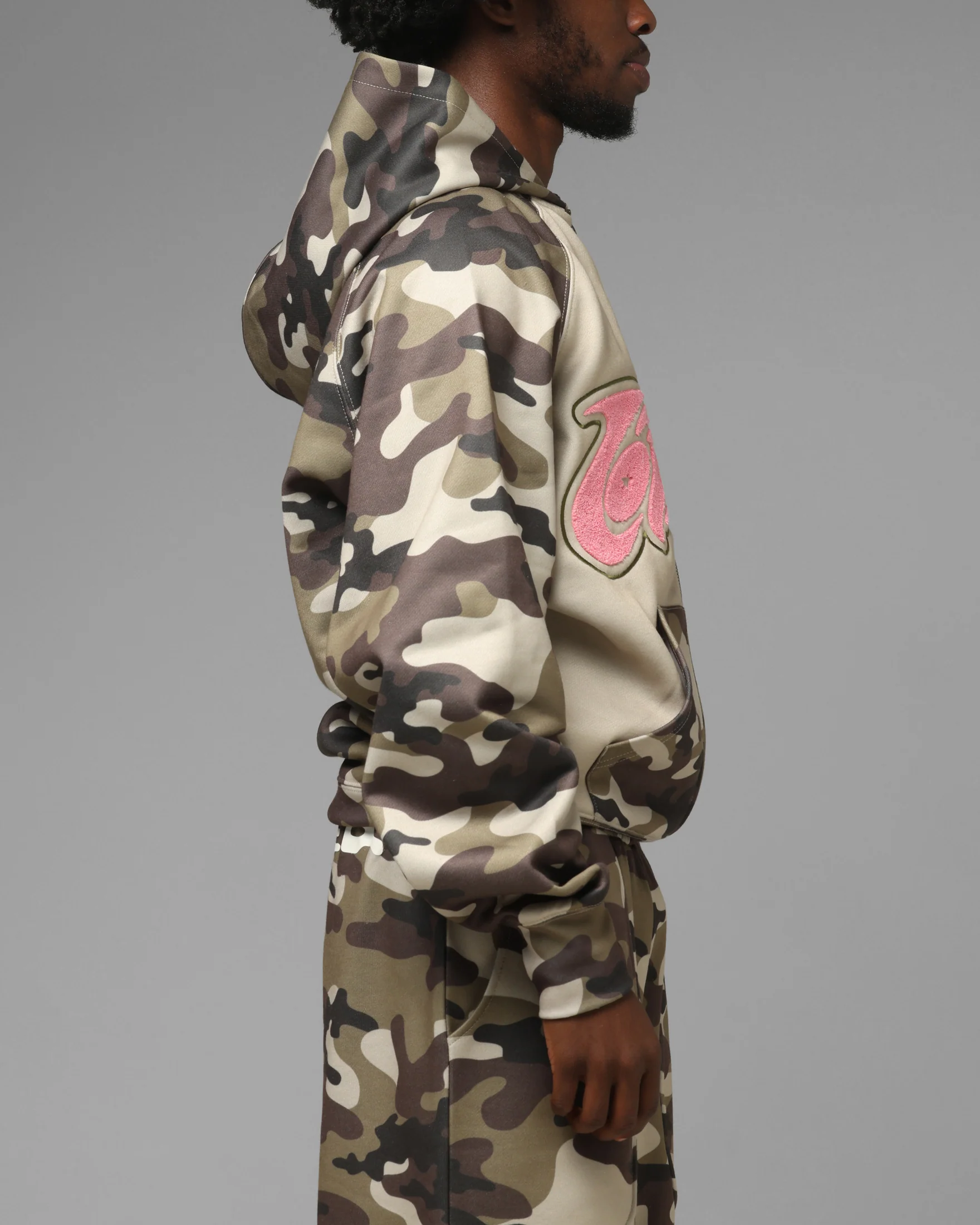 Loiter Jet Stream Zip Hoodie Camo - Image 5