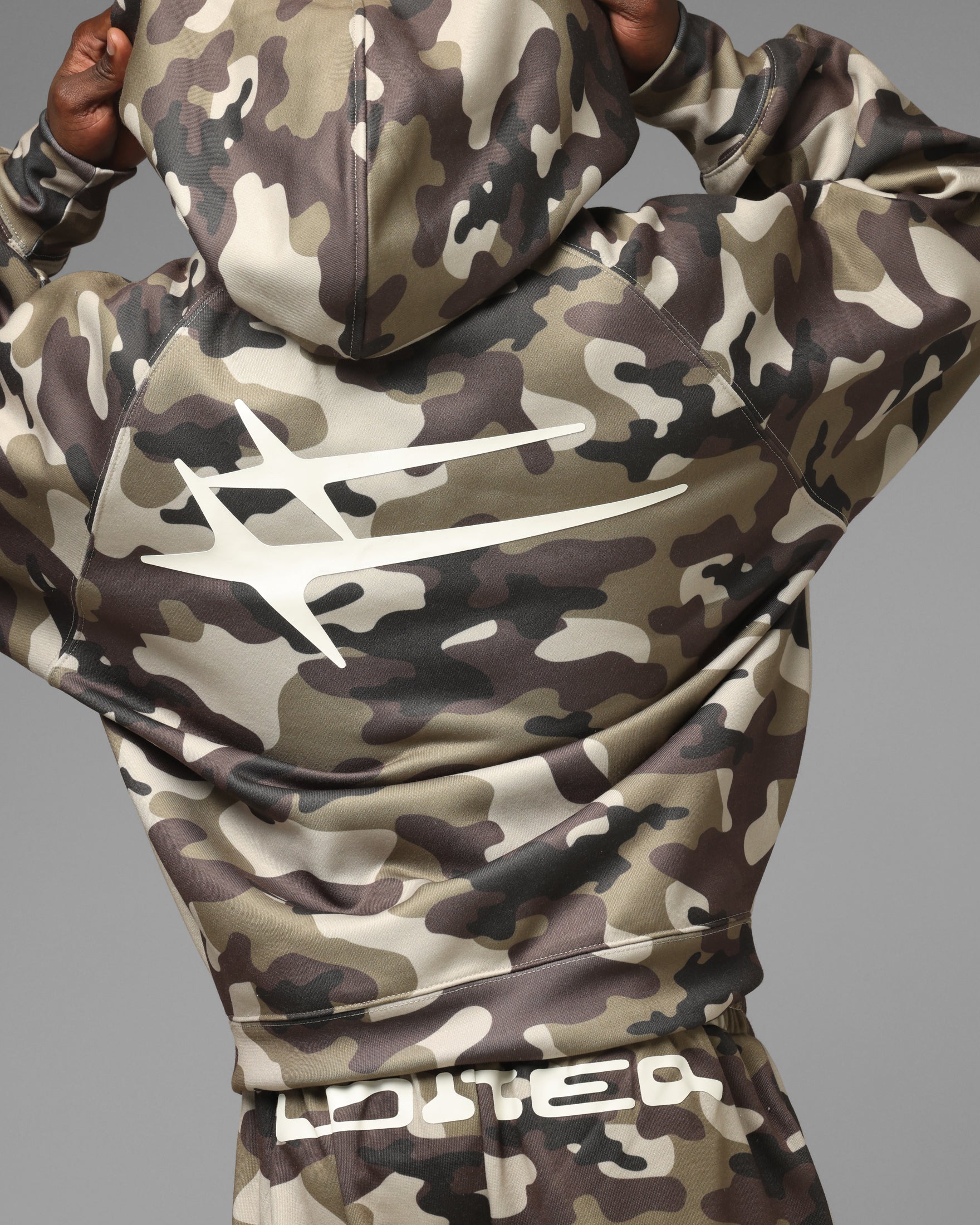 Loiter Jet Stream Zip Hoodie Camo - Image 8