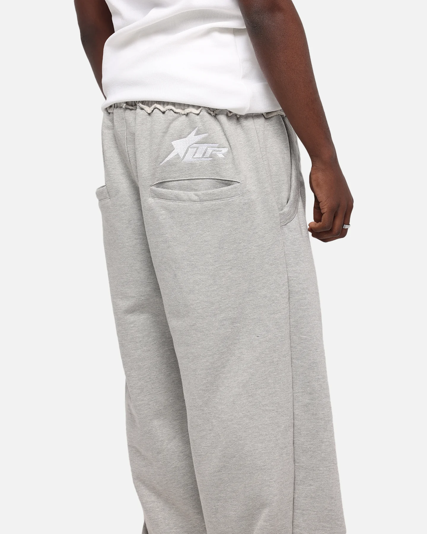 Loiter Layered Track Pants Grey - Image 6