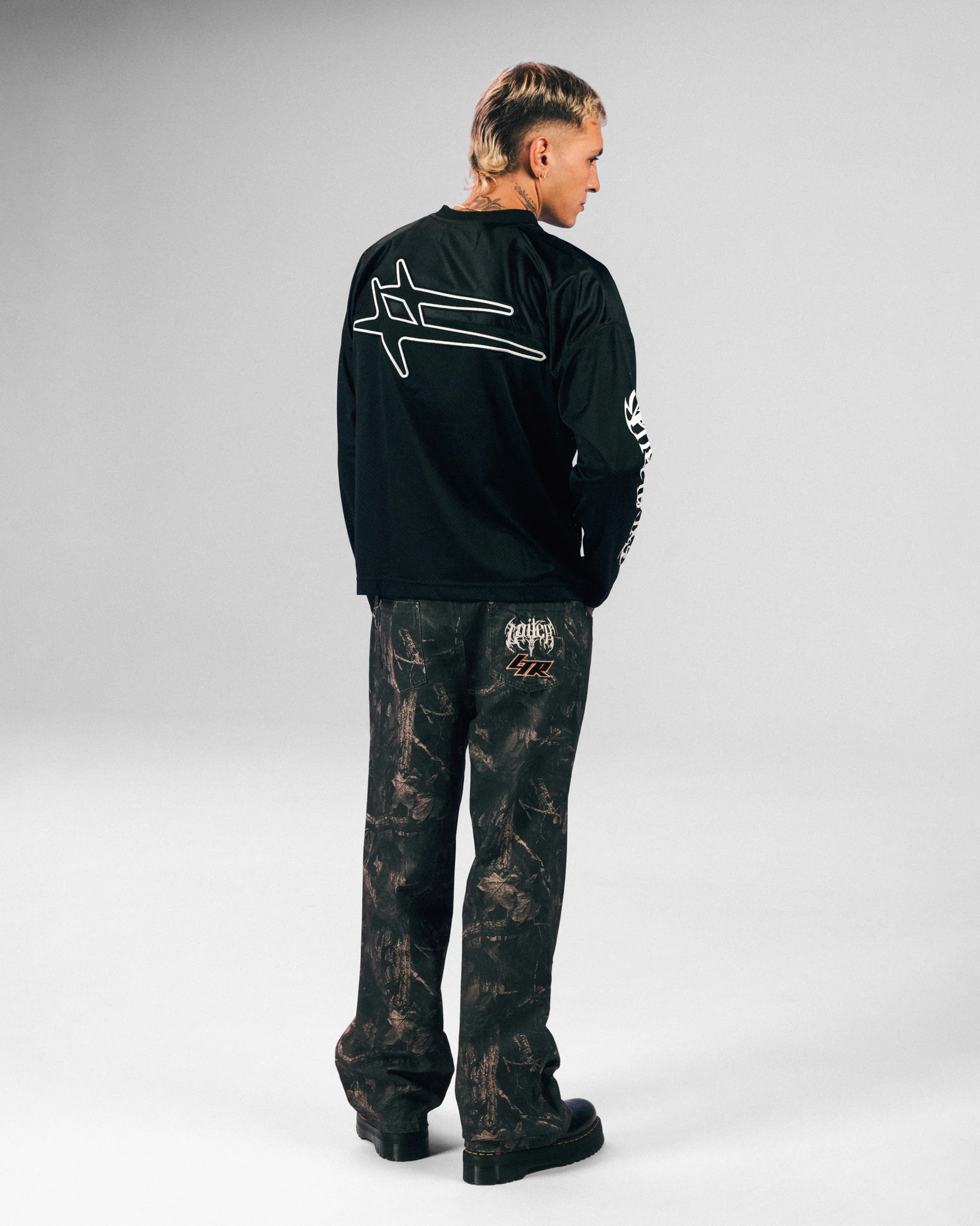 Loiter Long Sleeve Training Jersey Black - Image 4