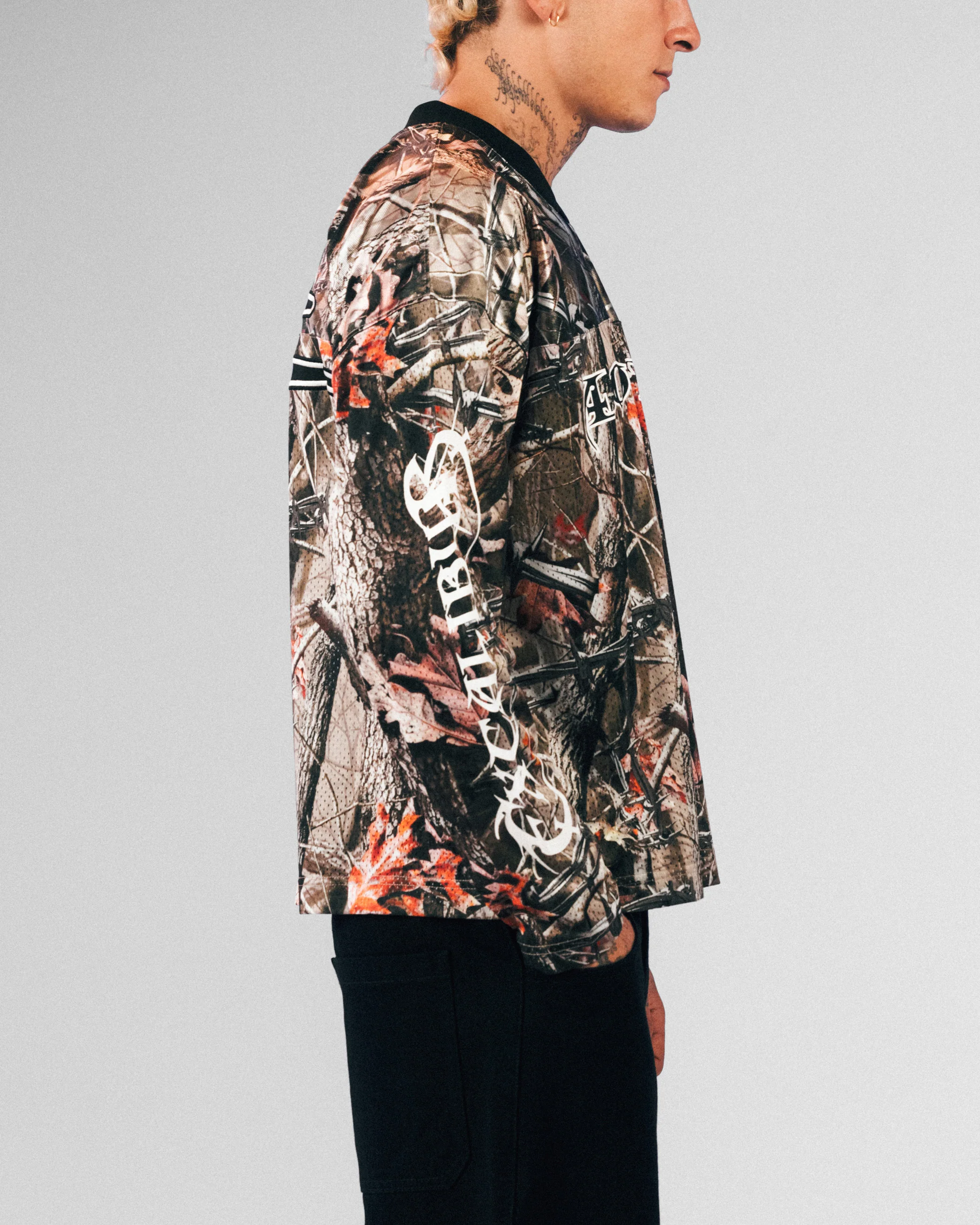 Loiter Long Sleeve Training Jersey Real Treet Camo - Image 7