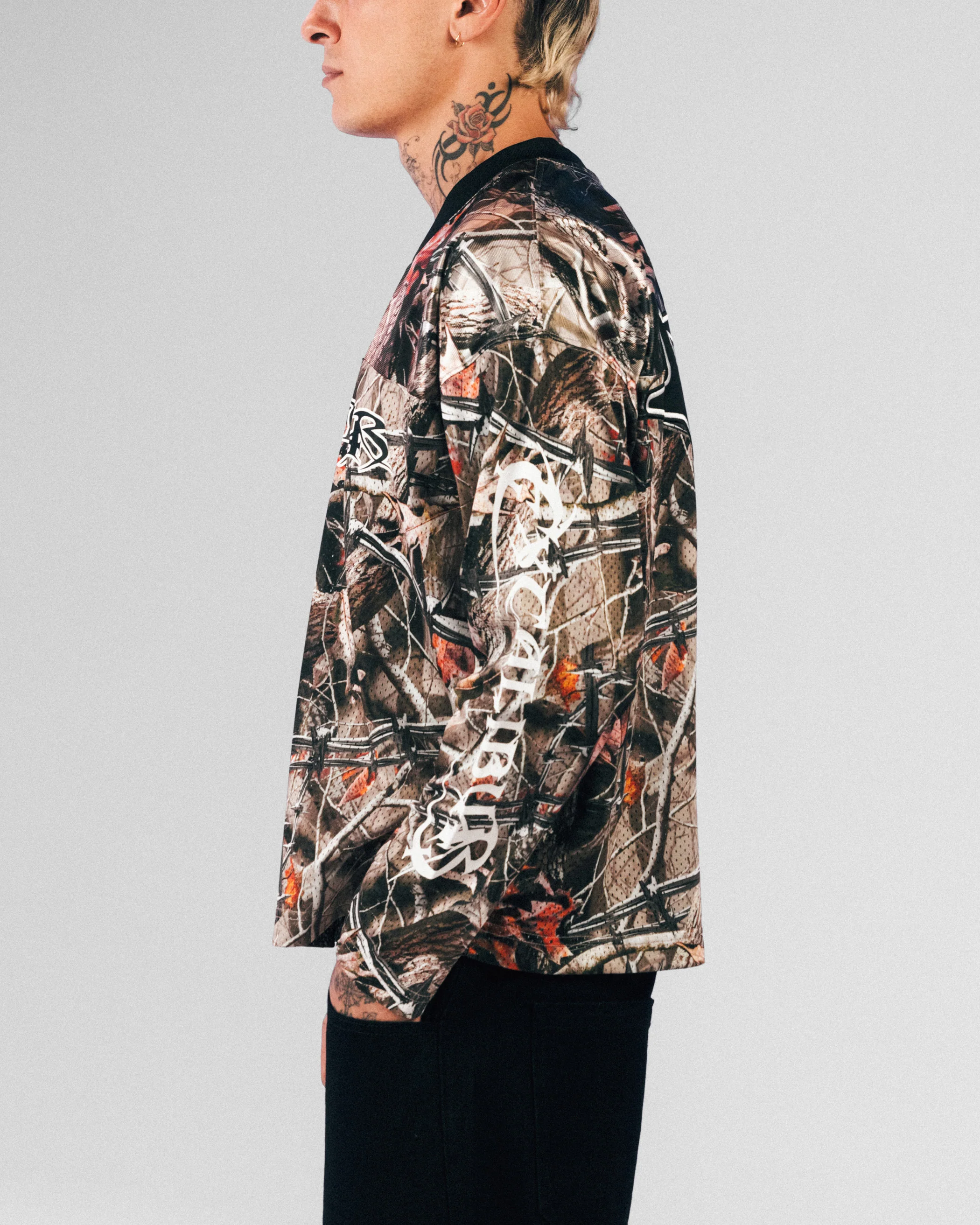 Loiter Long Sleeve Training Jersey Real Treet Camo - Image 8