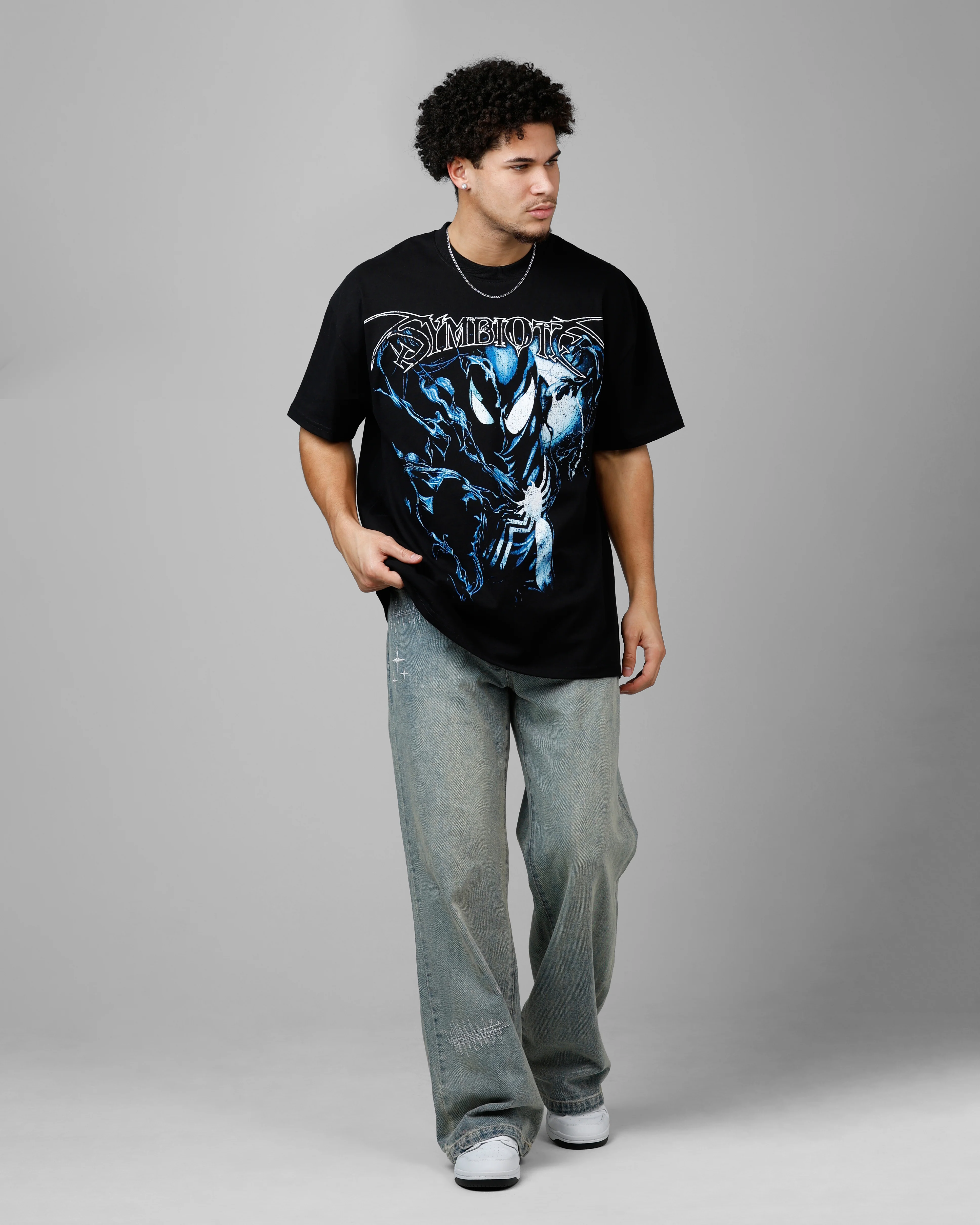 Marvel Spider-Man Symbiote Heavyweight T-Shirt - Image 5