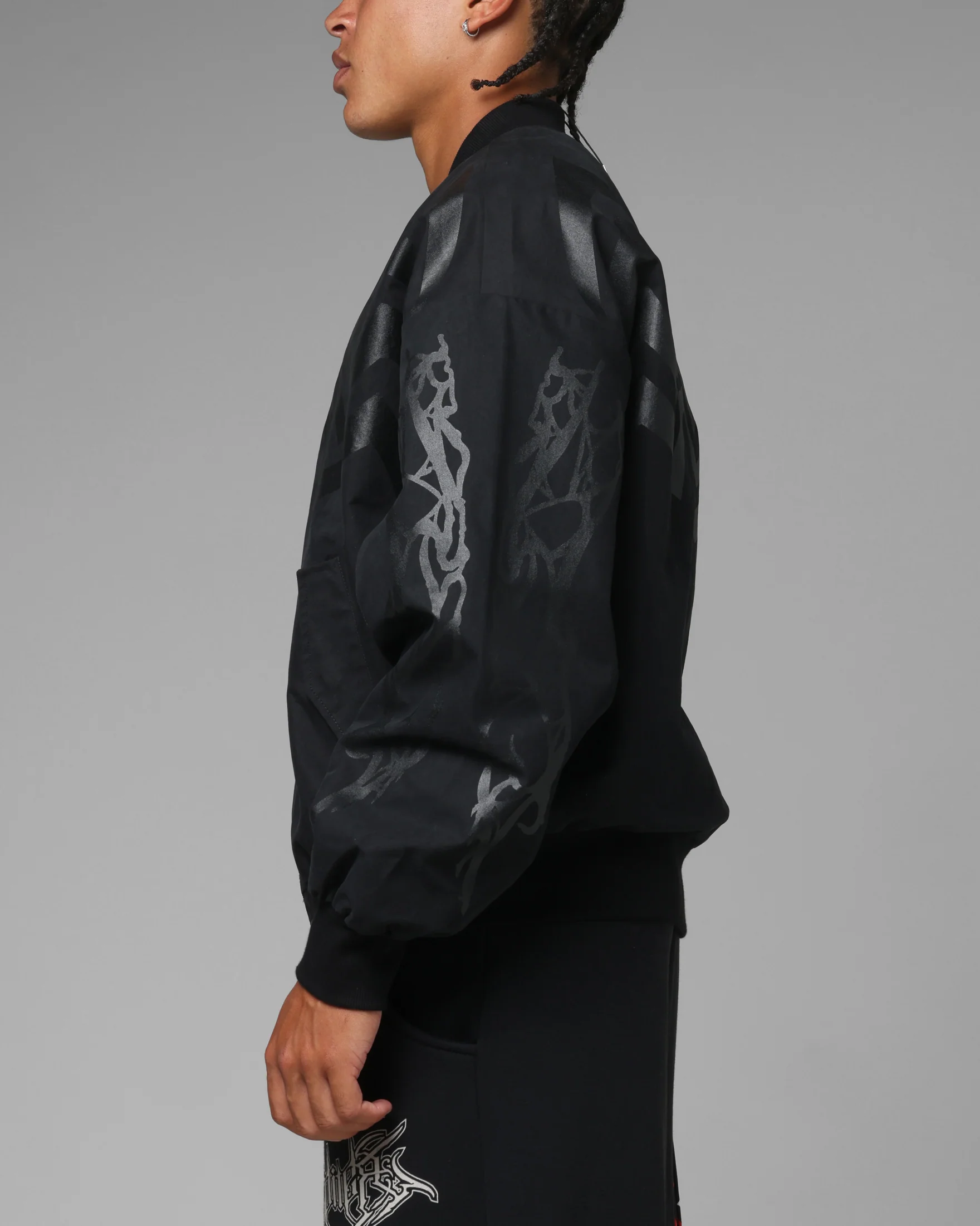 Loiter Marvel Symbiote Jacket Black - Image 6