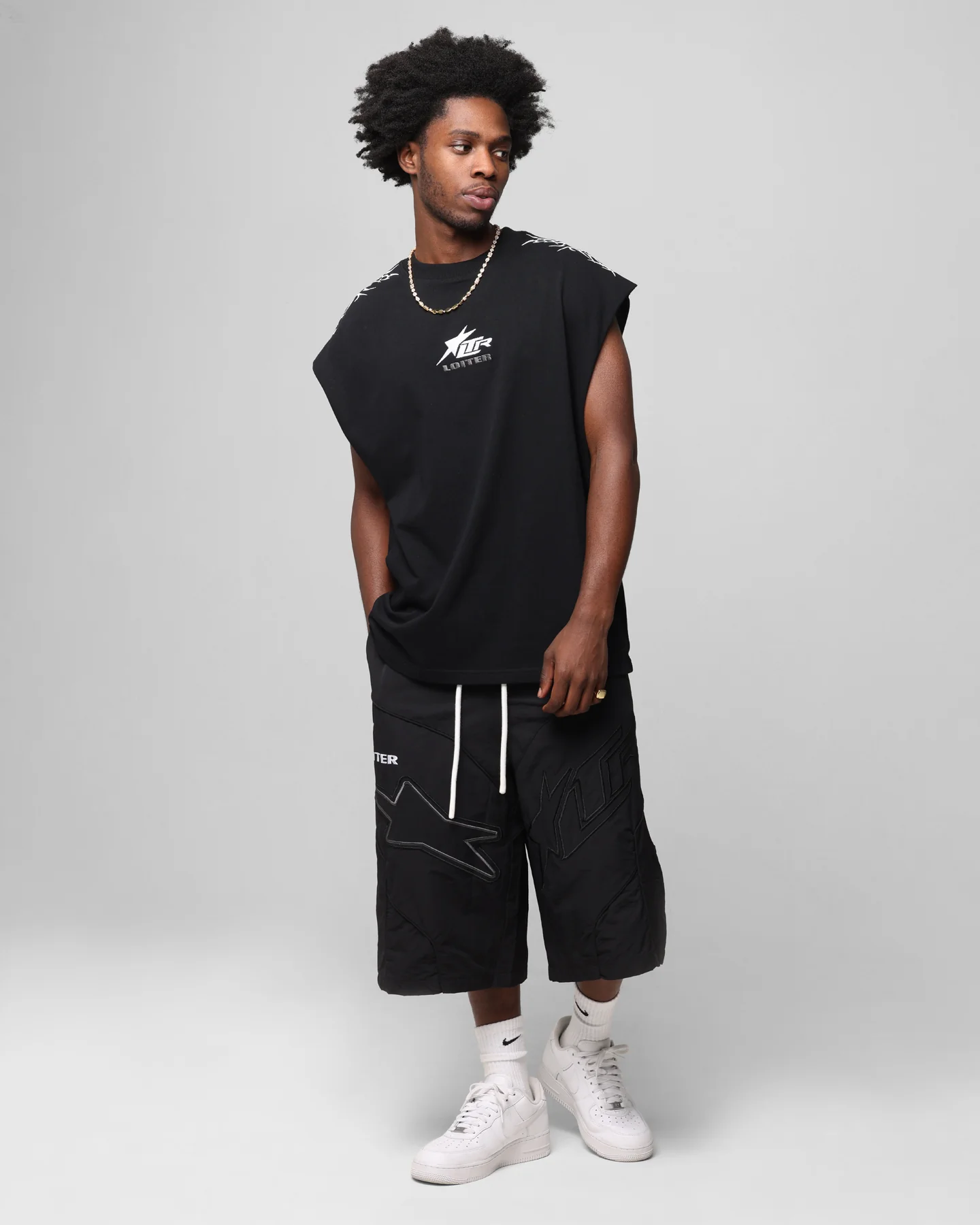 Loiter Motocross Shorts Black - Image 2