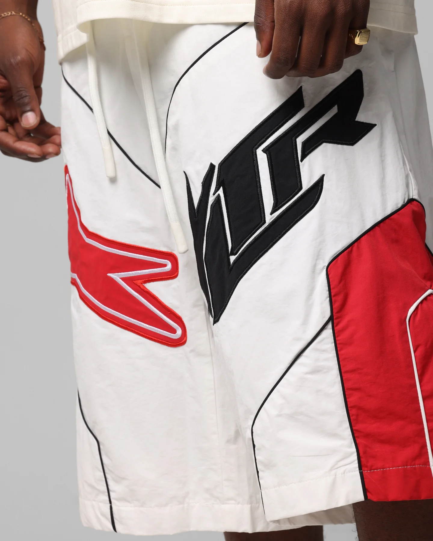 Loiter Motocross Shorts White - Image 4