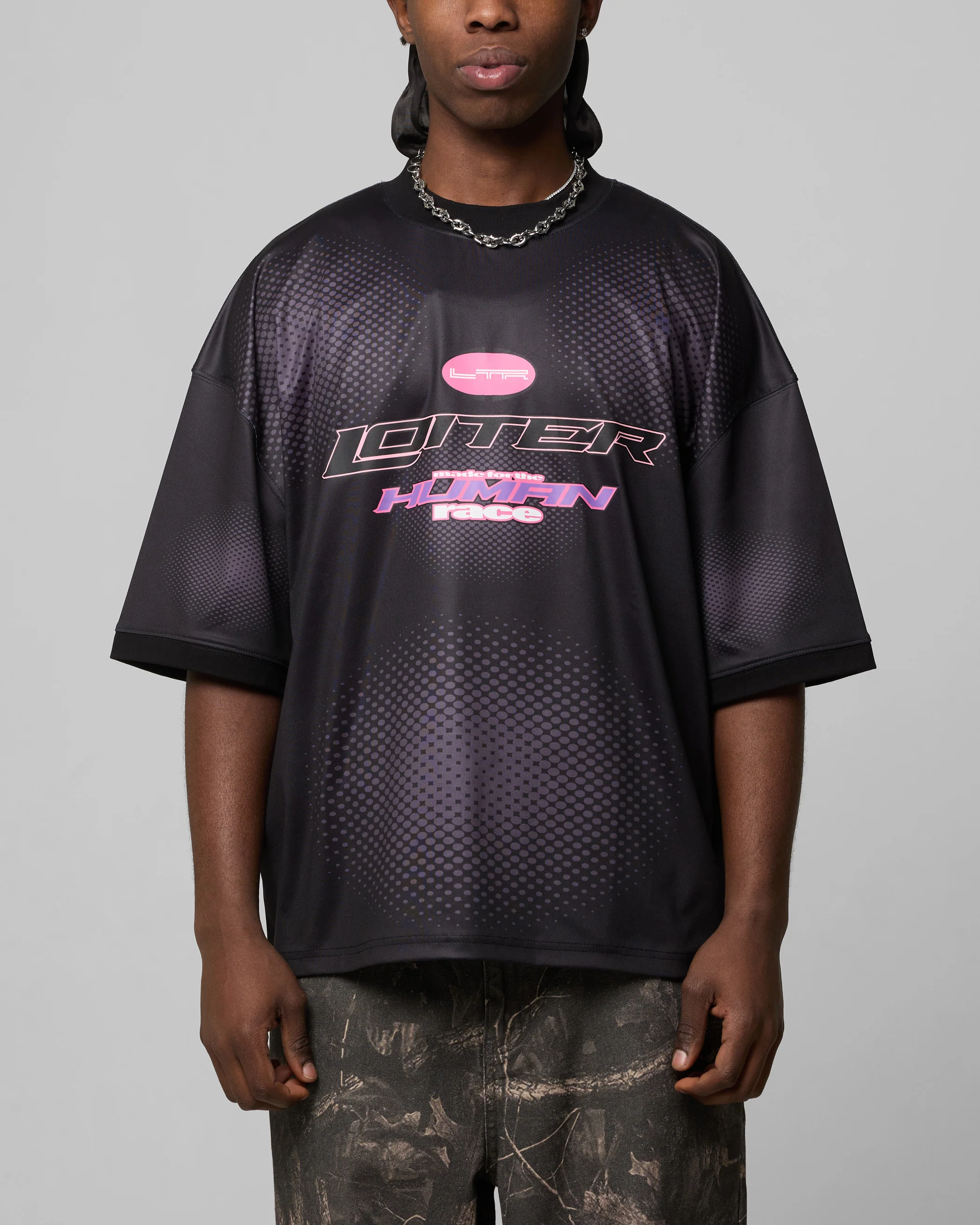 Loiter Motorway Sport T-Shirt Black