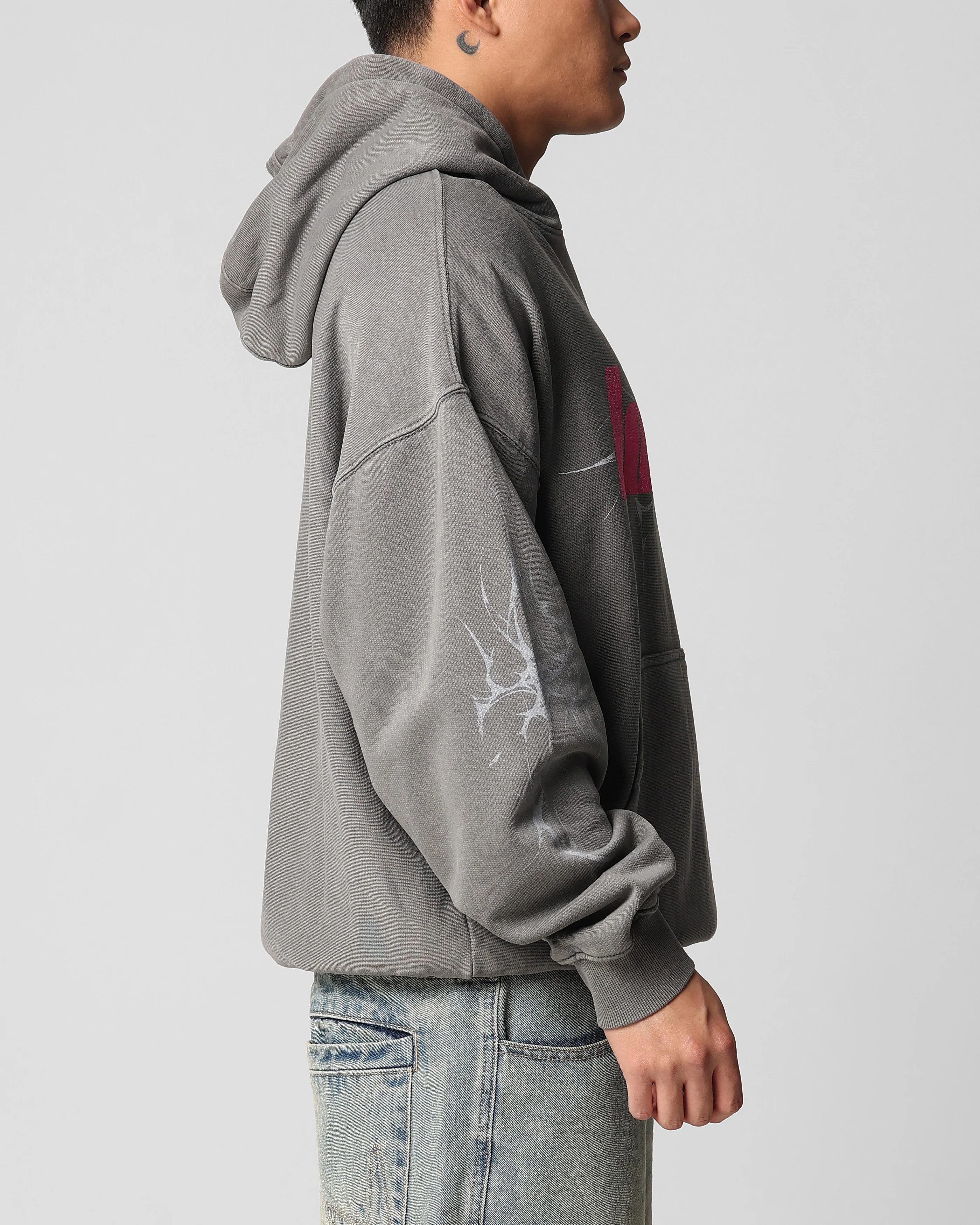 Neo Hoodie Washed Charcoal - Image 4