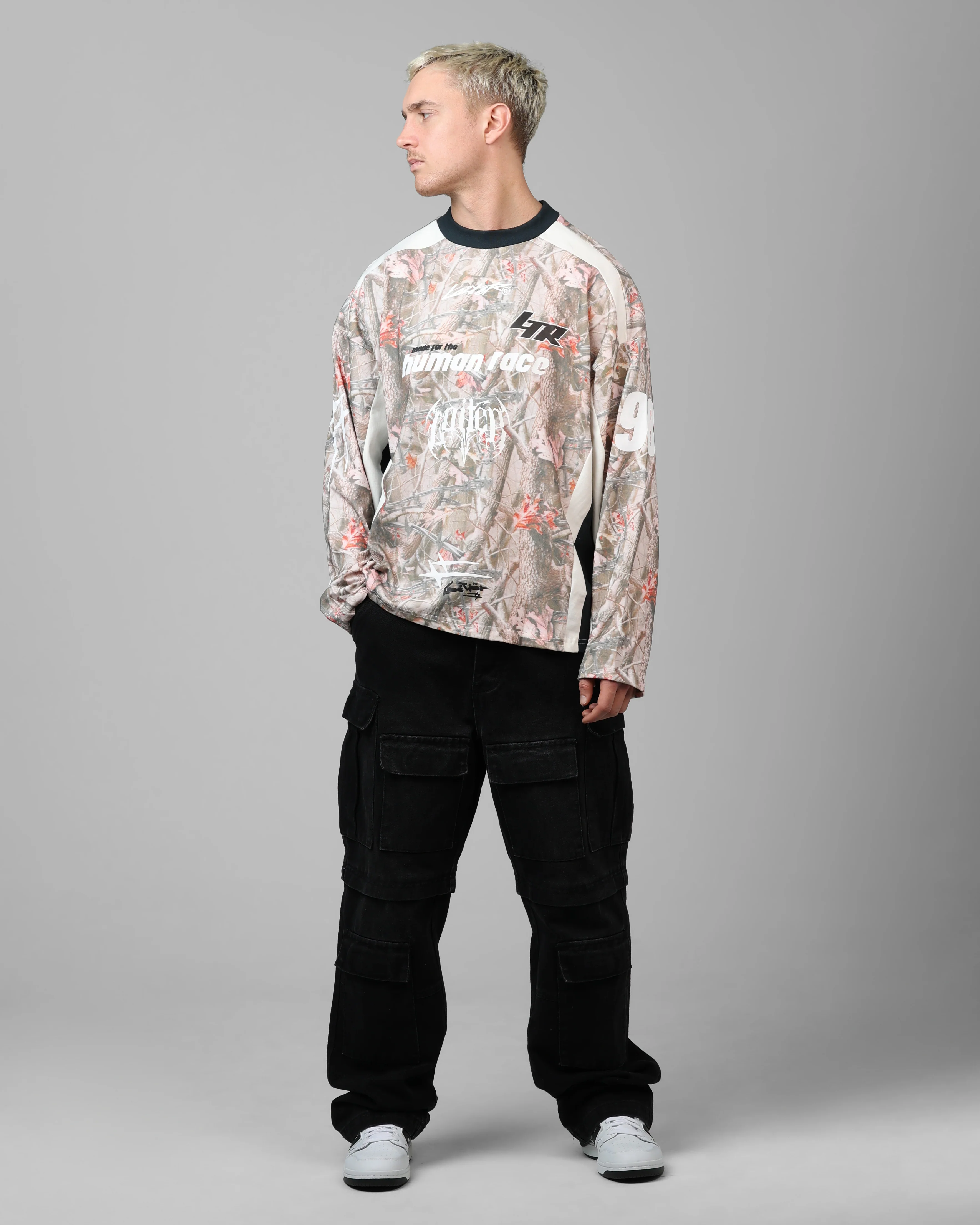 Night Crawler Long Sleeve T-Shirt Real Tree Camo - Image 3