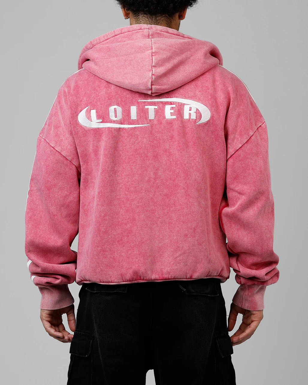 Night Vision Hoodie Washed Purple