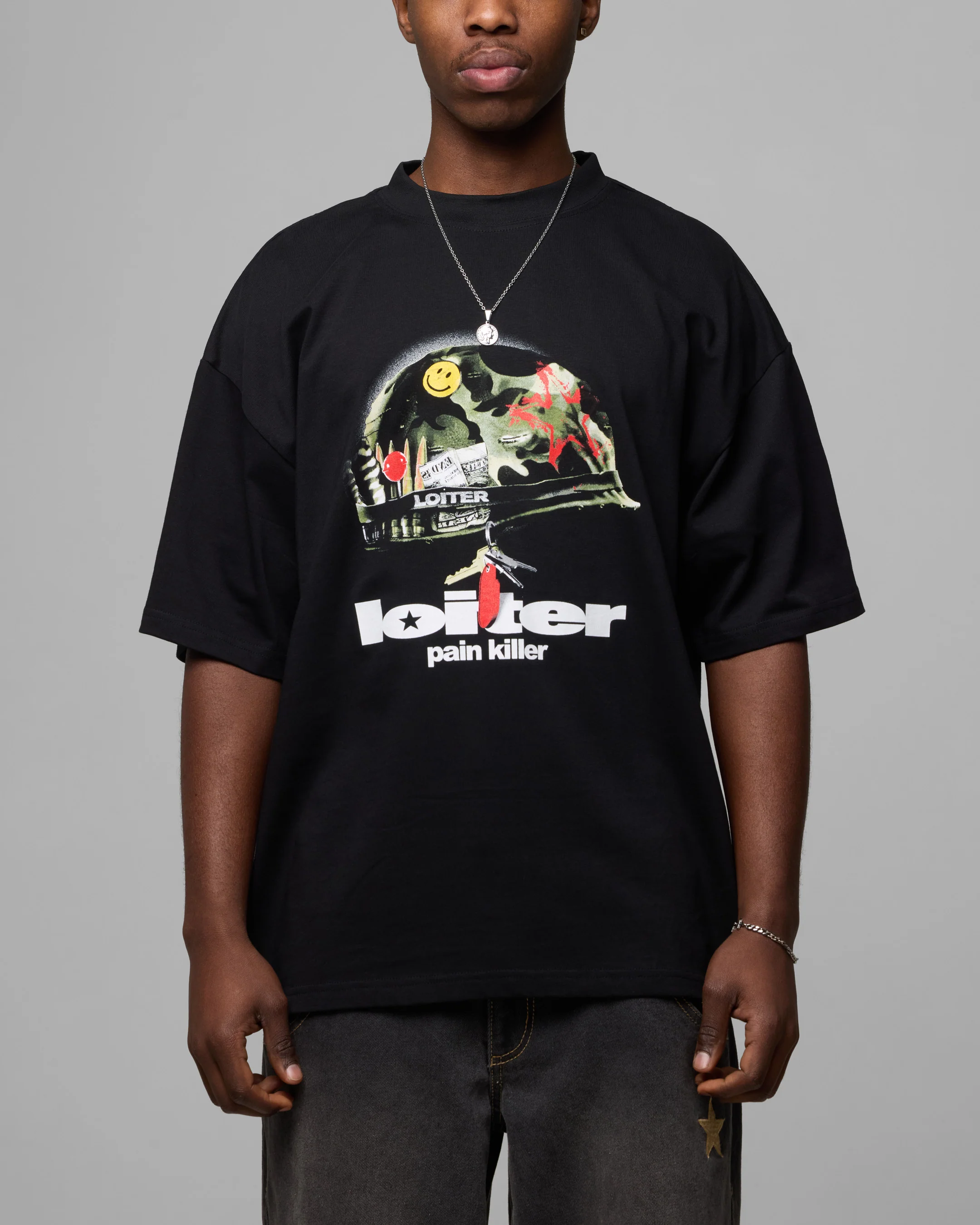 Pain Killer T-Shirt Black