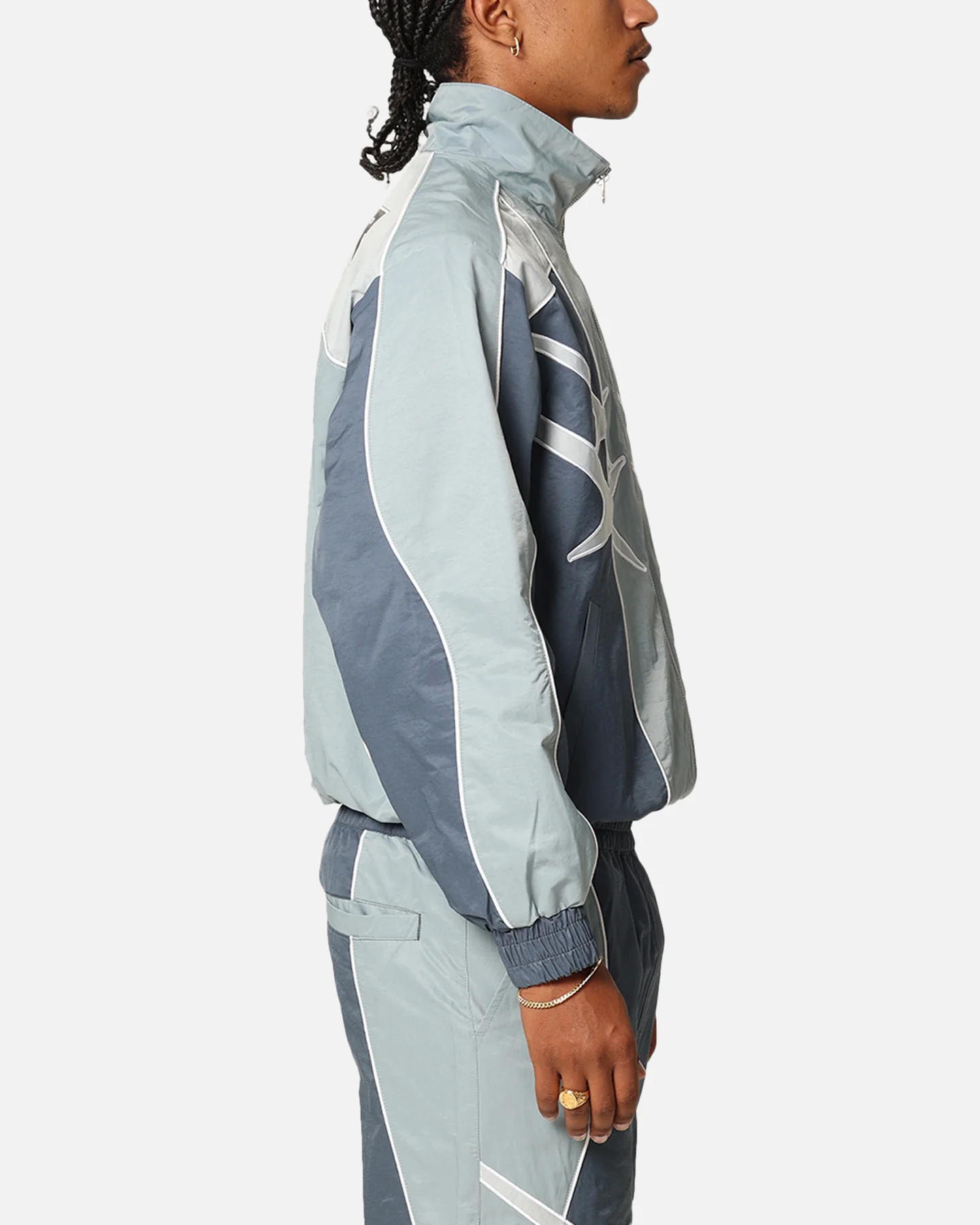 Paradise Track Jacket Blue - Image 4