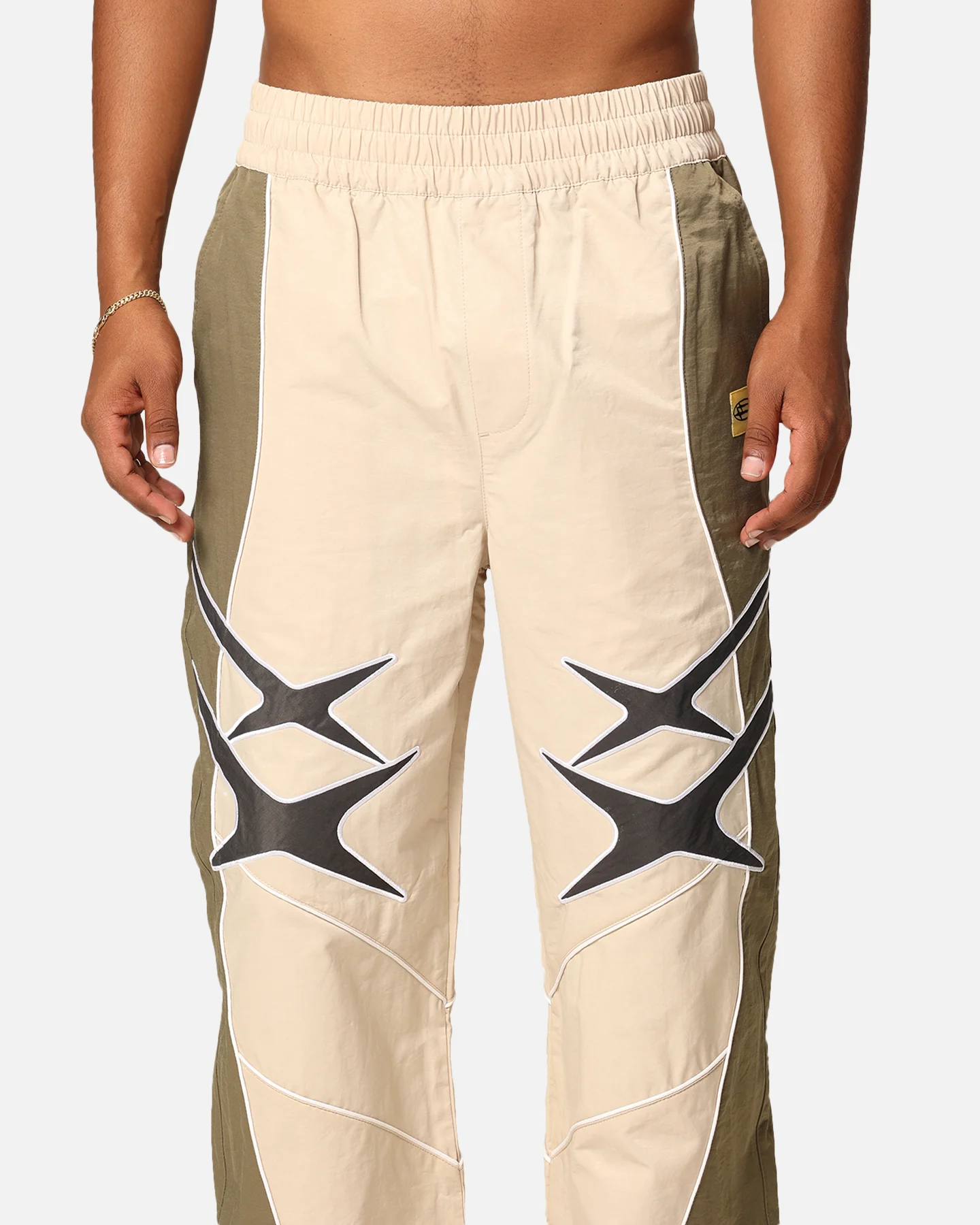 Paradise Track Pants Stone/Khaki - Image 6
