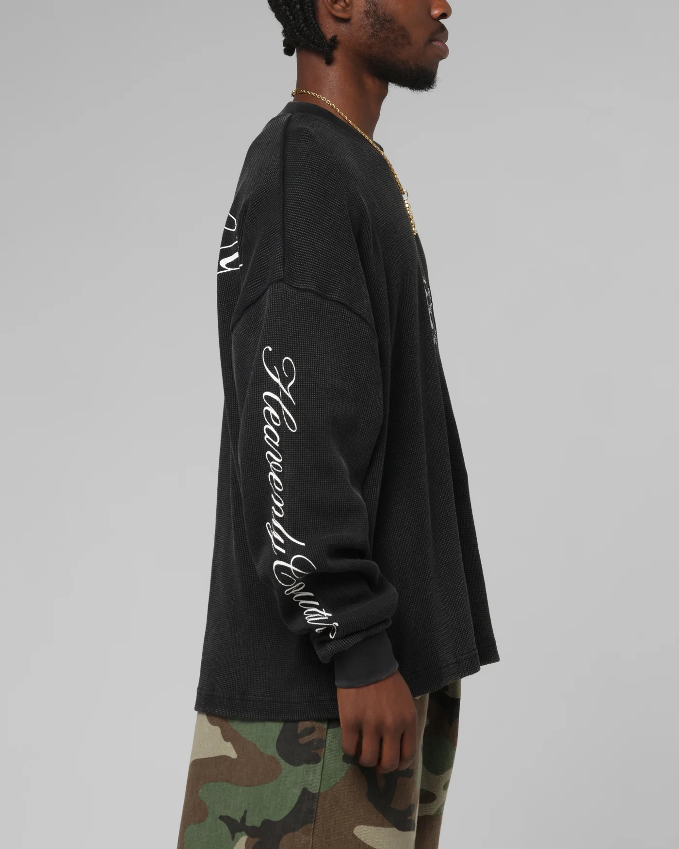 Loiter Purity Thermal Long Sleeve T-Shirt Black - Image 5