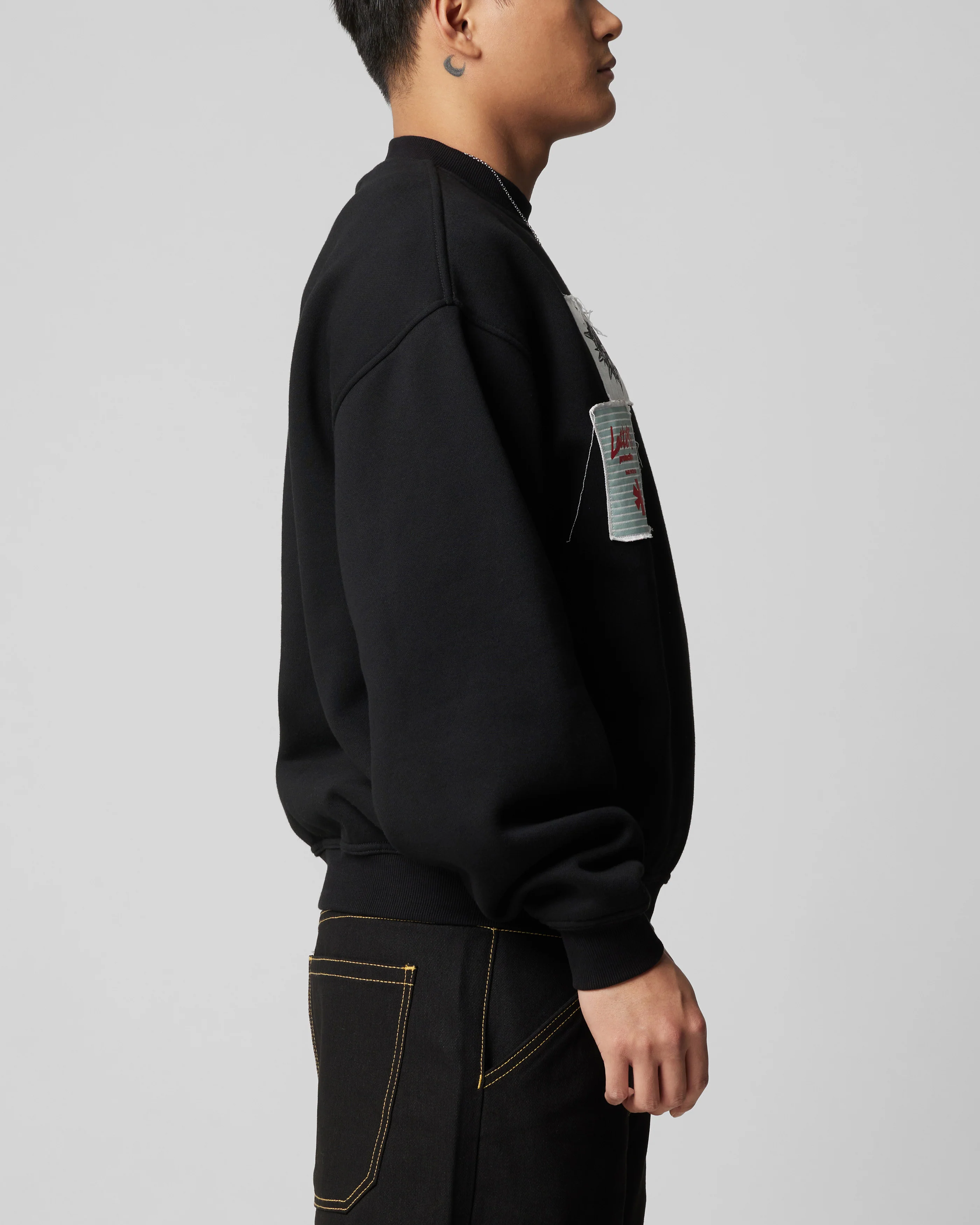 Riot Crewneck Black - Image 4