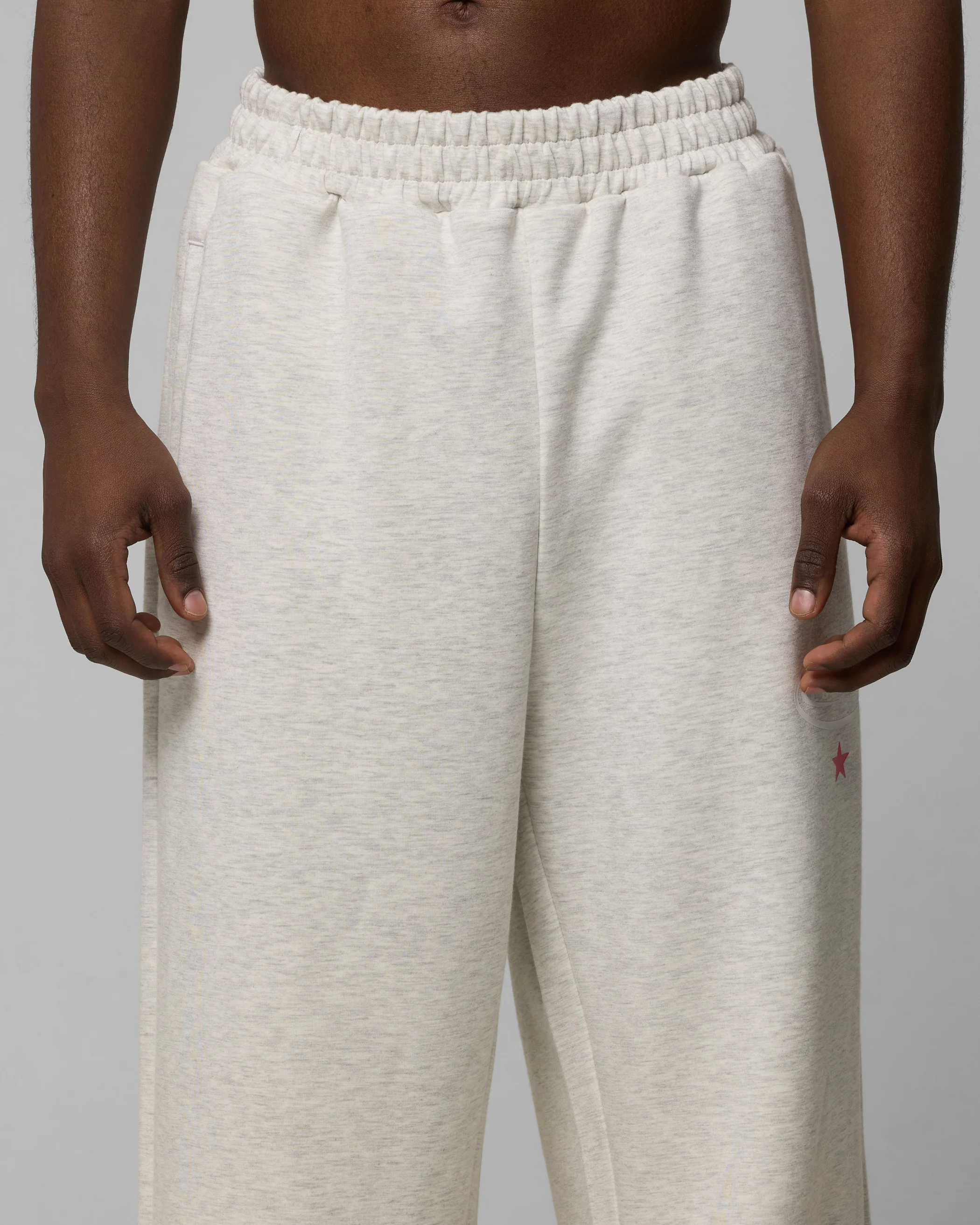 Sandevistan Track Pants Grey Marle - Image 7
