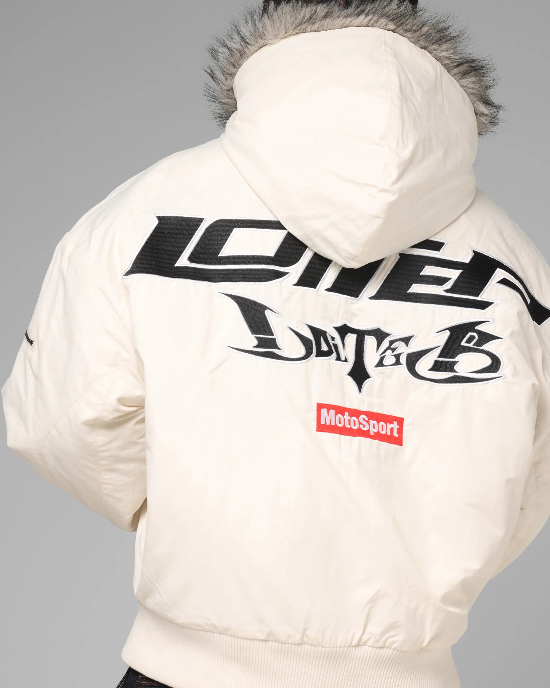 Loiter Siberia Jacket Off White - Image 8