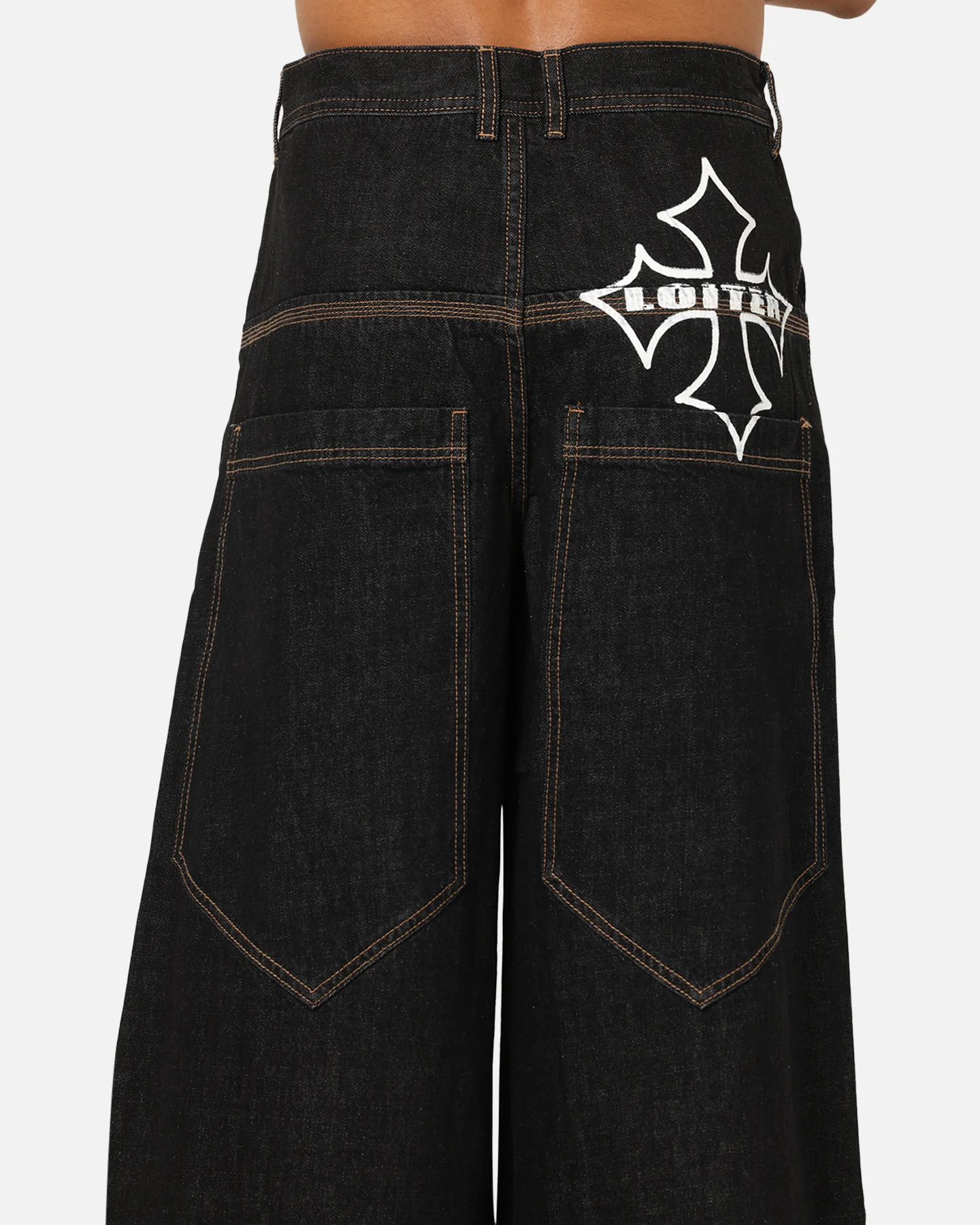 Loiter Skate Jeans Black - Image 8