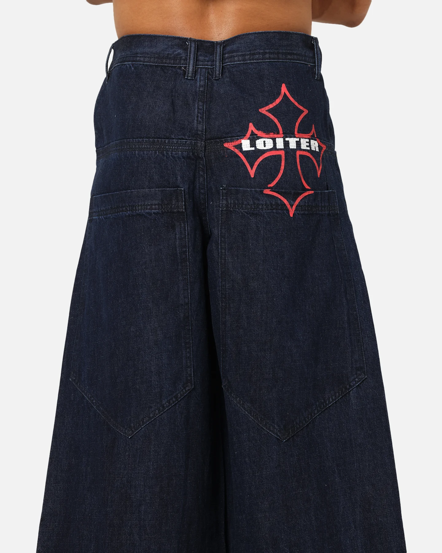 Loiter Skate Jeans Dark Indigo - Image 8