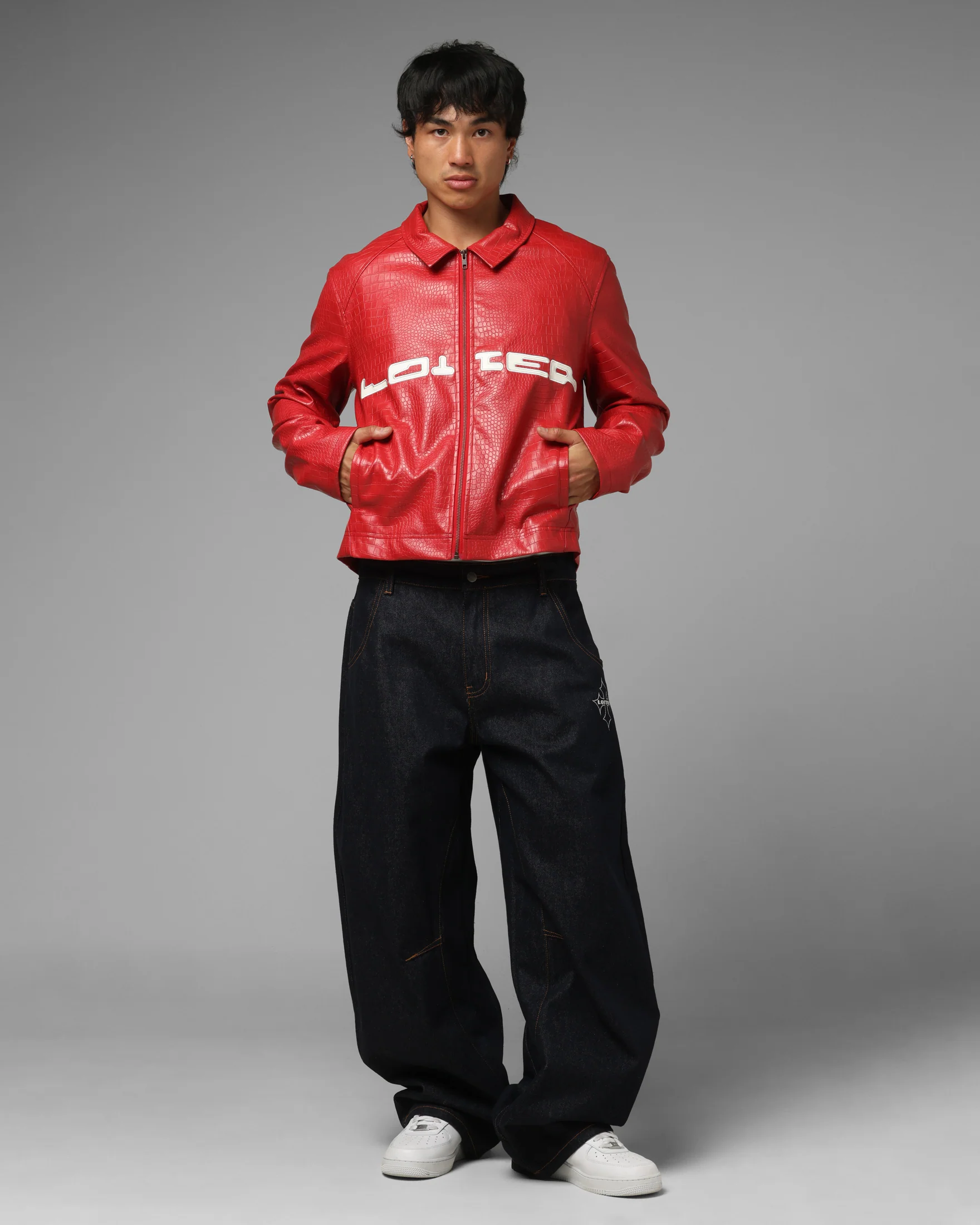 Loiter Speedster Jacket Red - Image 3