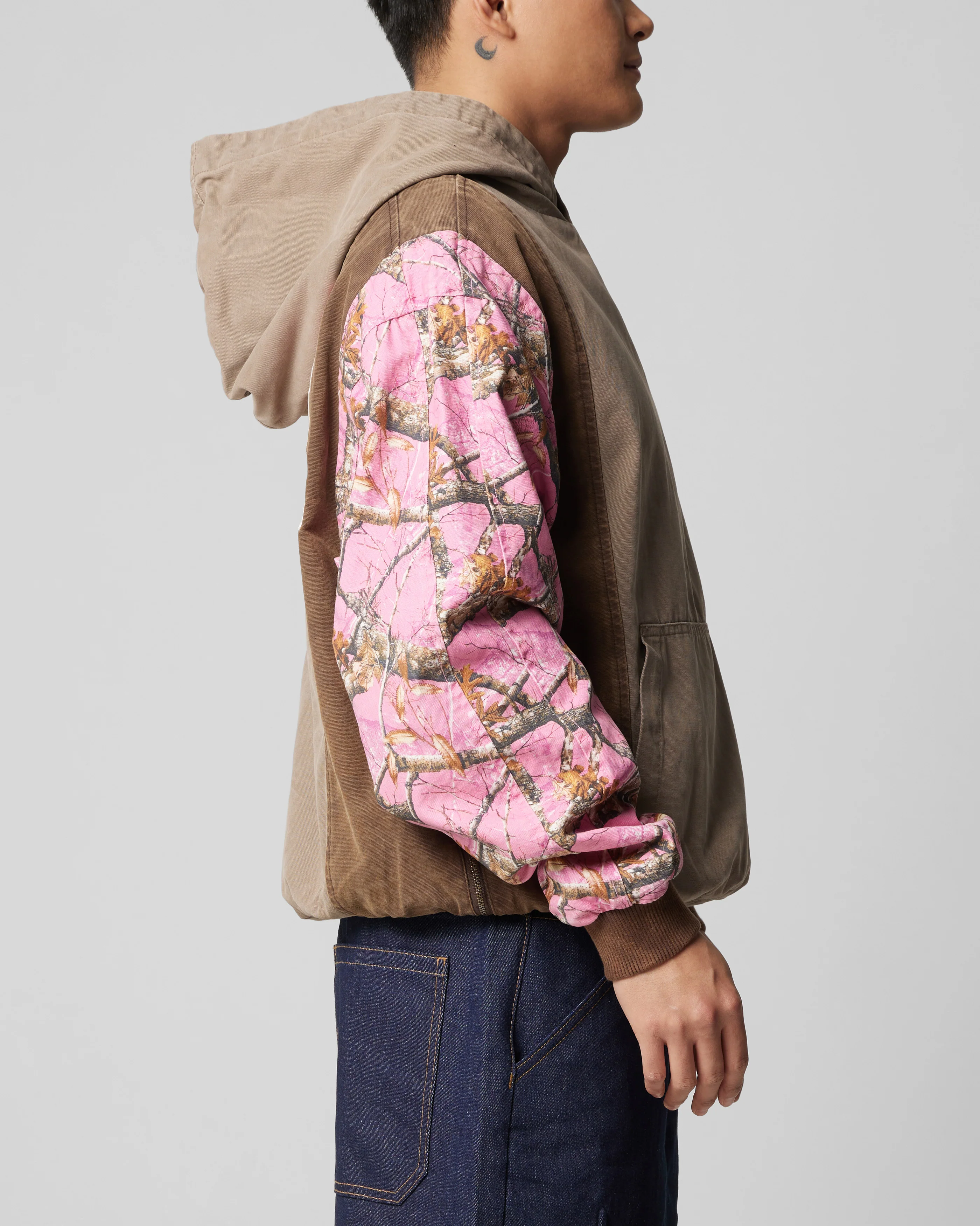 Loiter Splinter Hoodie Pink Camo - Image 5