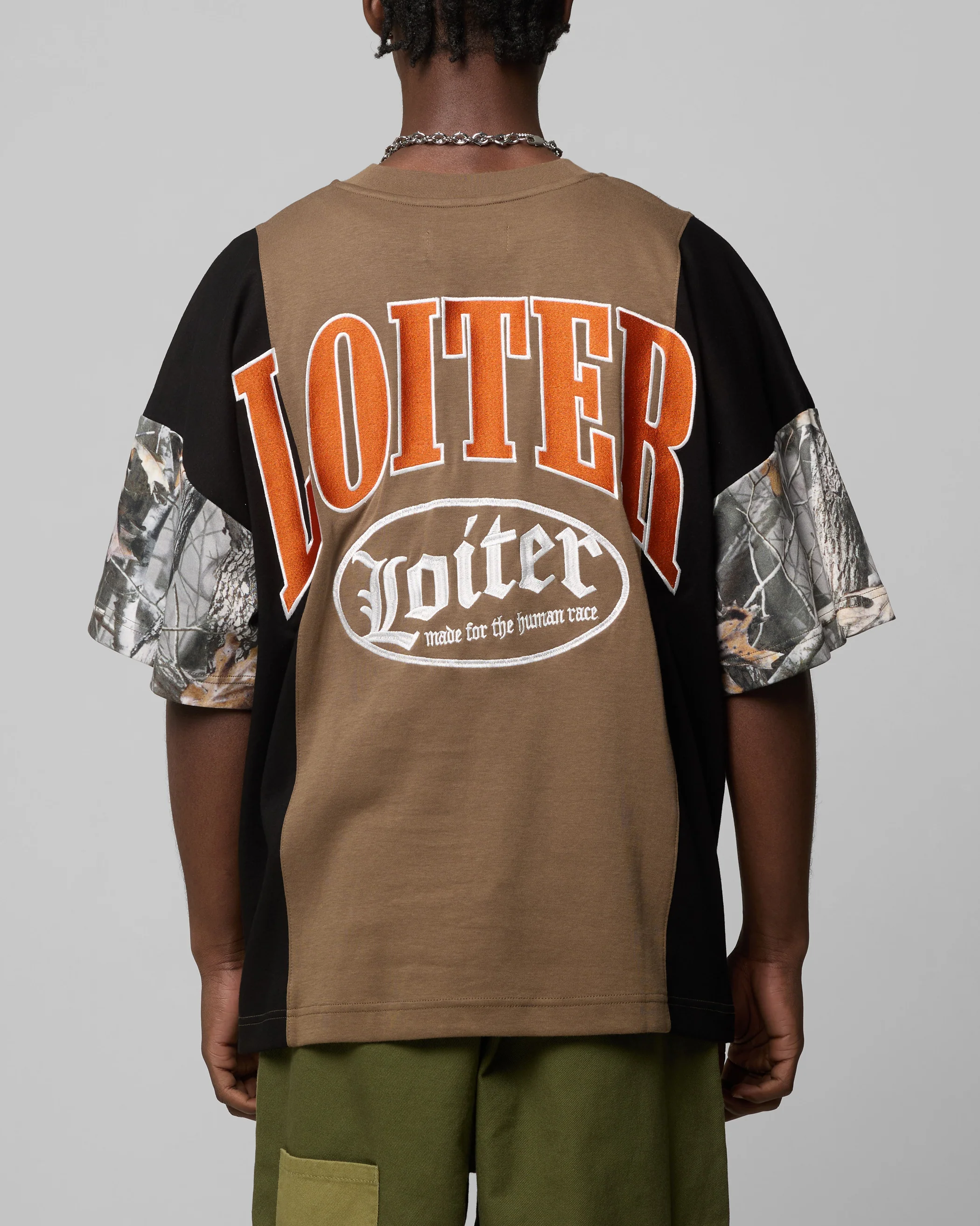 Splinter T-Shirt Woodland Camo