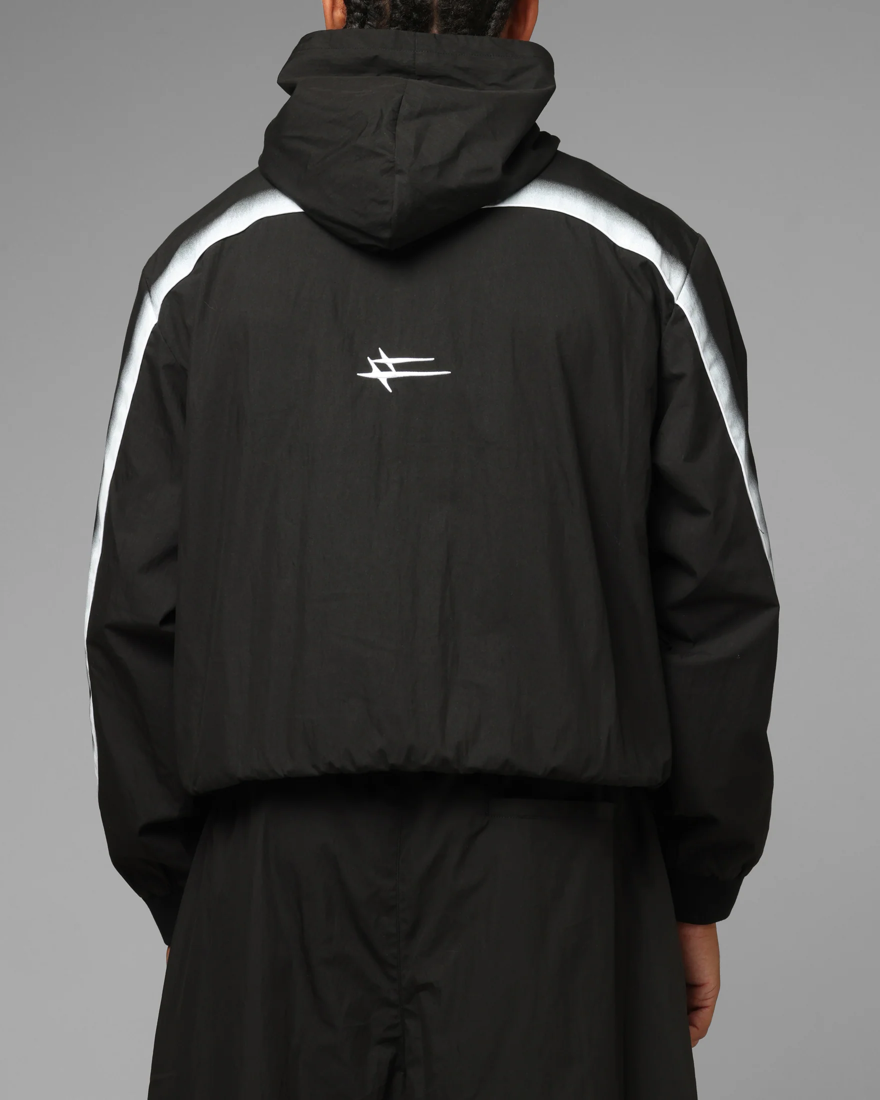 Loiter Spray Day Track Jacket Black - Image 2