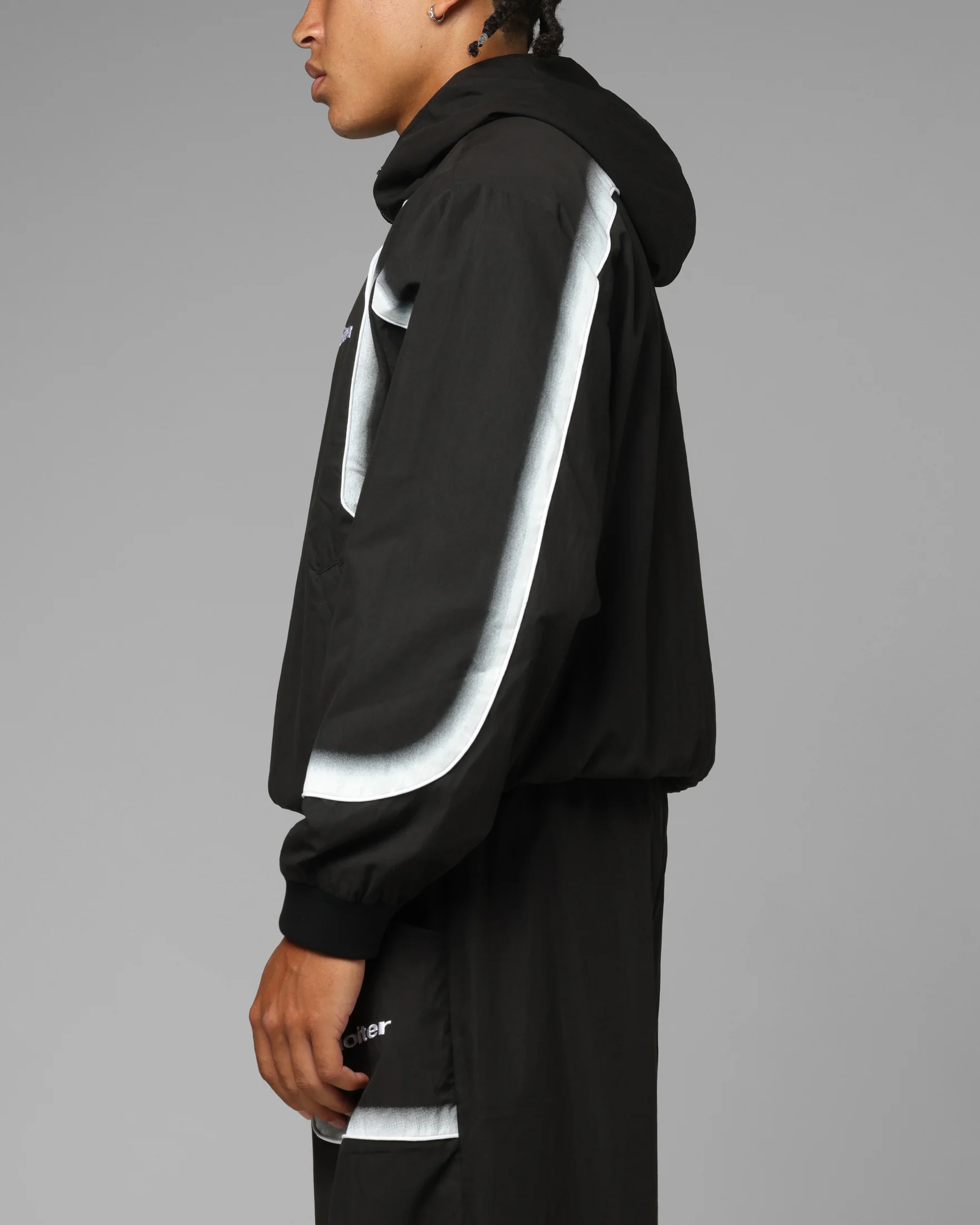 Loiter Spray Day Track Jacket Black - Image 5