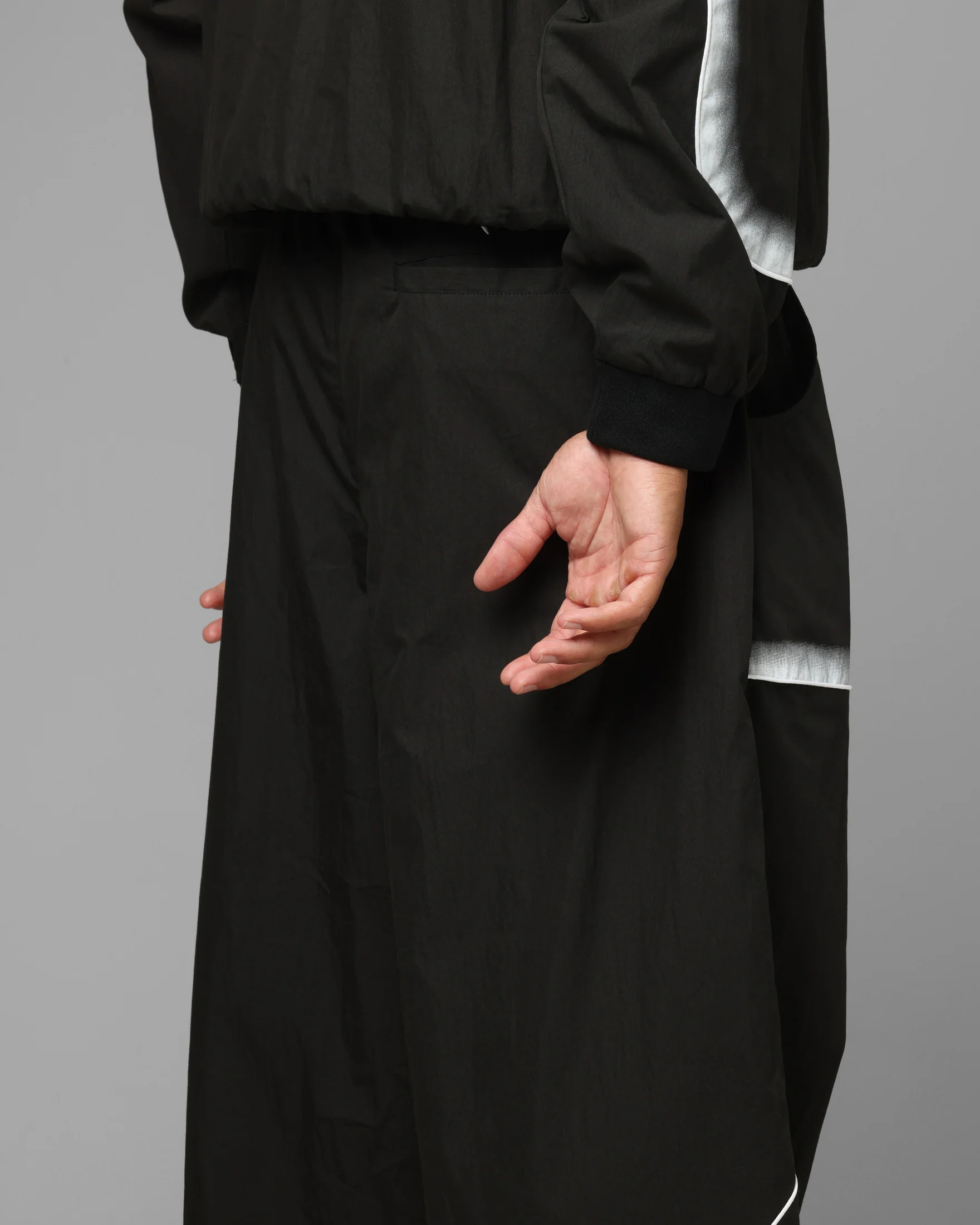 Loiter Spray Day Trackpants Black - Image 4