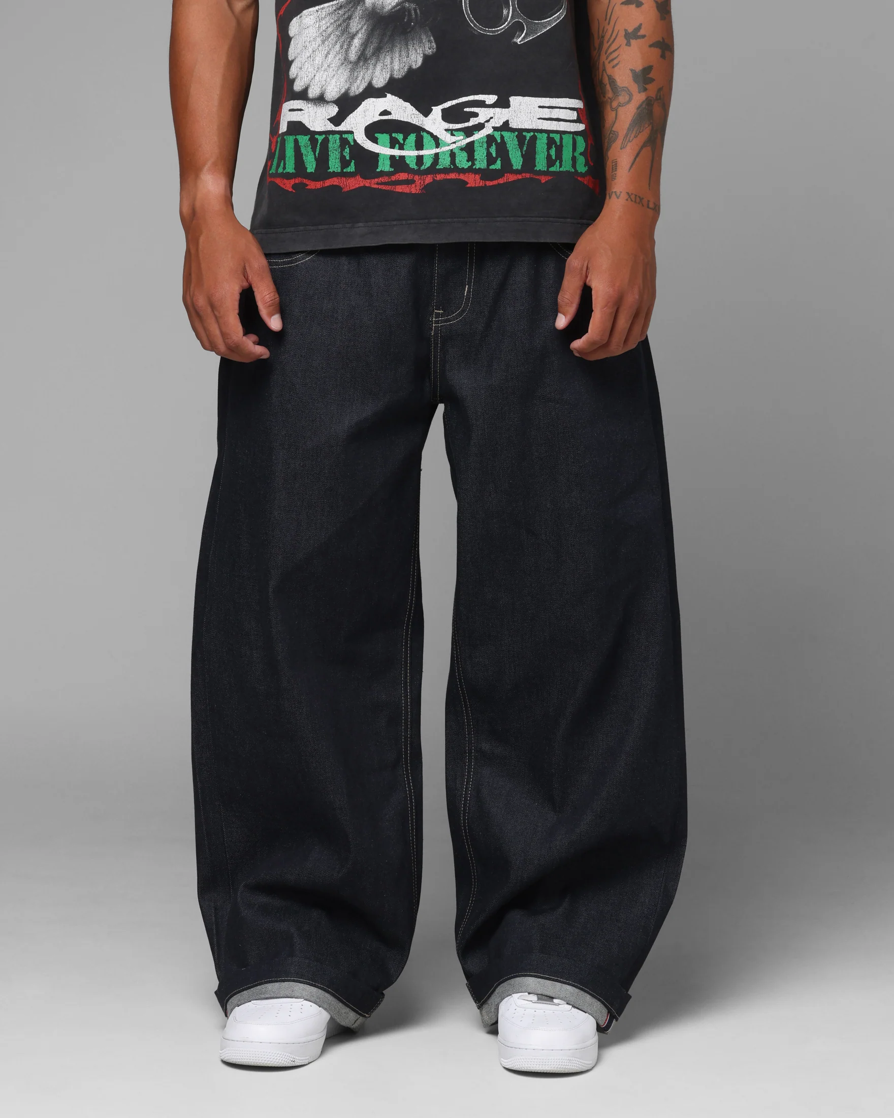 Loiter Star Born Selvedge Denim Jeans Indigo - Image 5