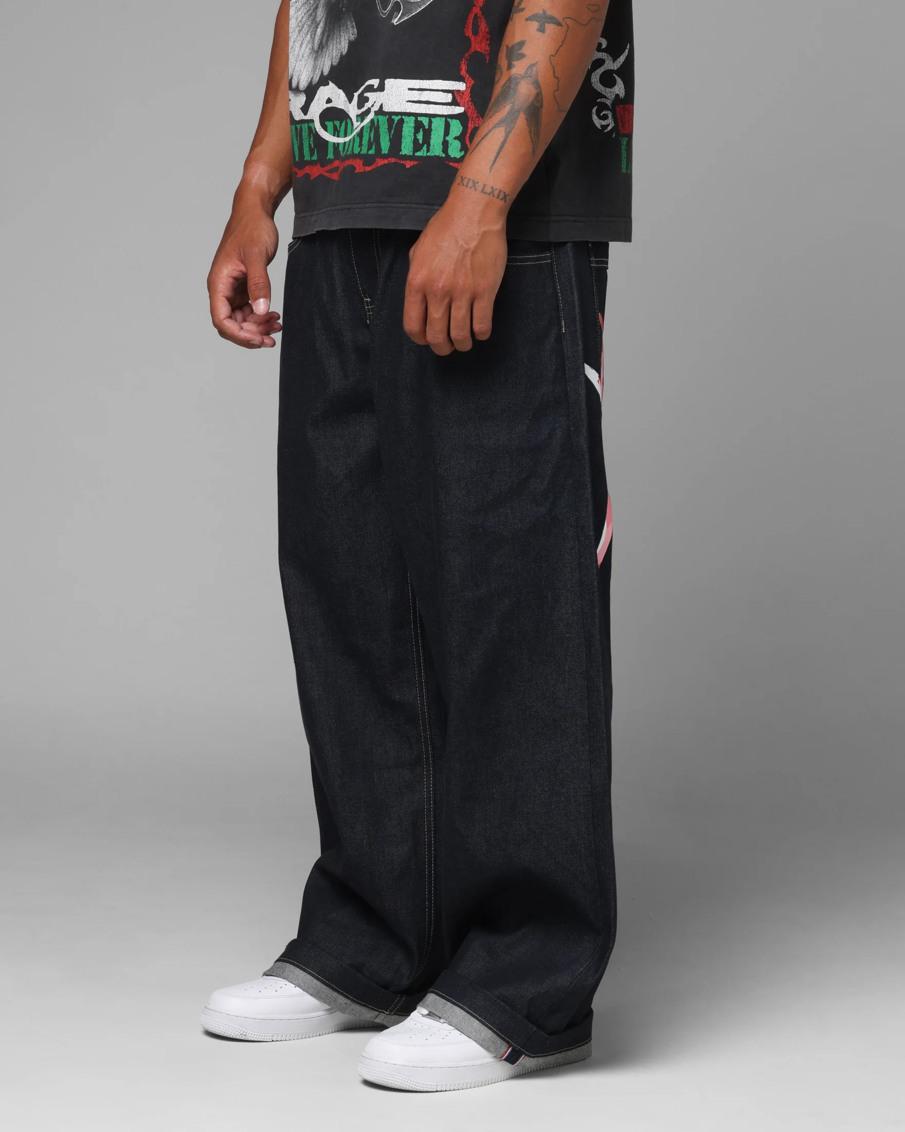 Loiter Star Born Selvedge Denim Jeans Indigo - Image 6