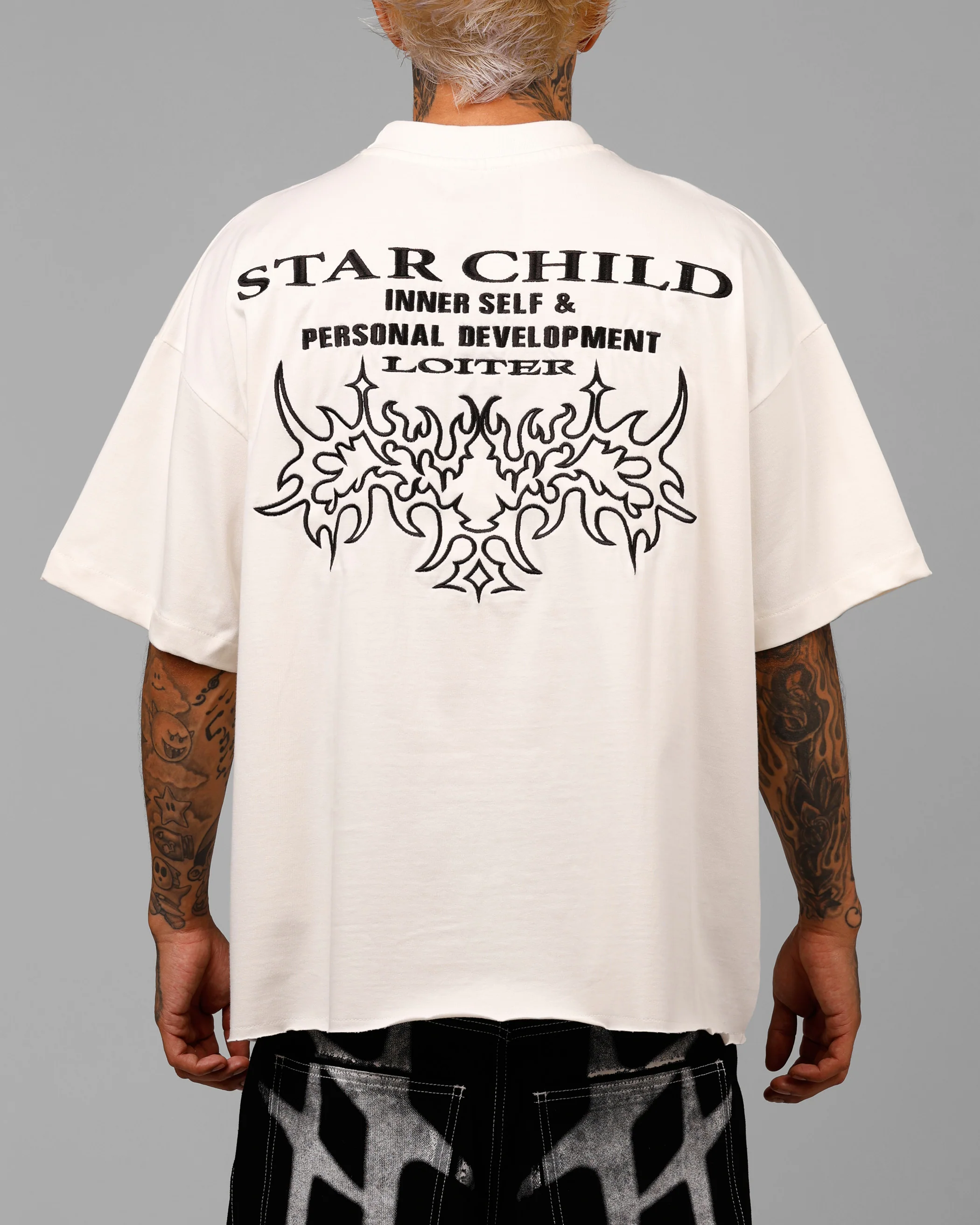 Star Child Pocket T-Shirt Off White