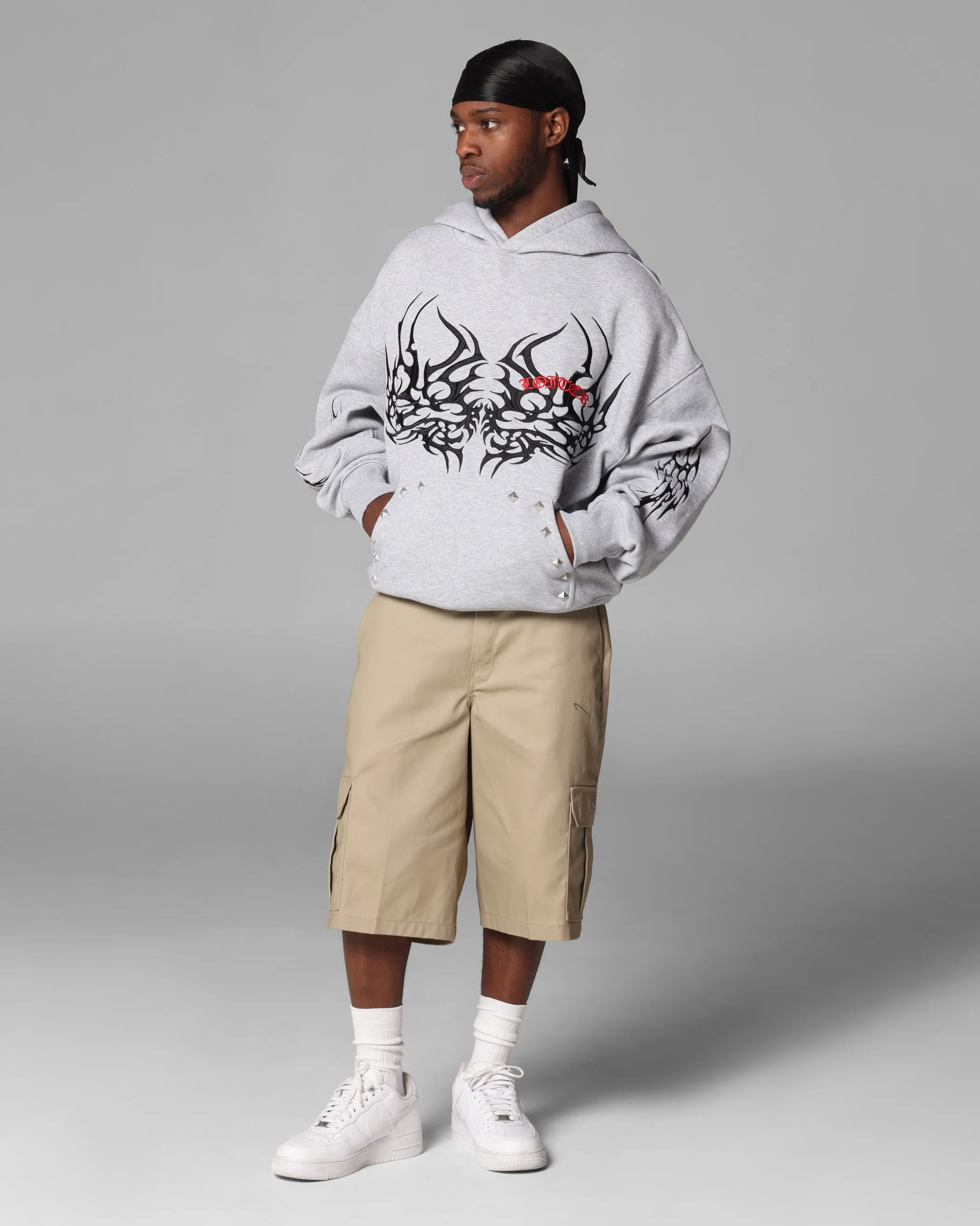 Star Wars Sith Hoodie Grey - Image 3