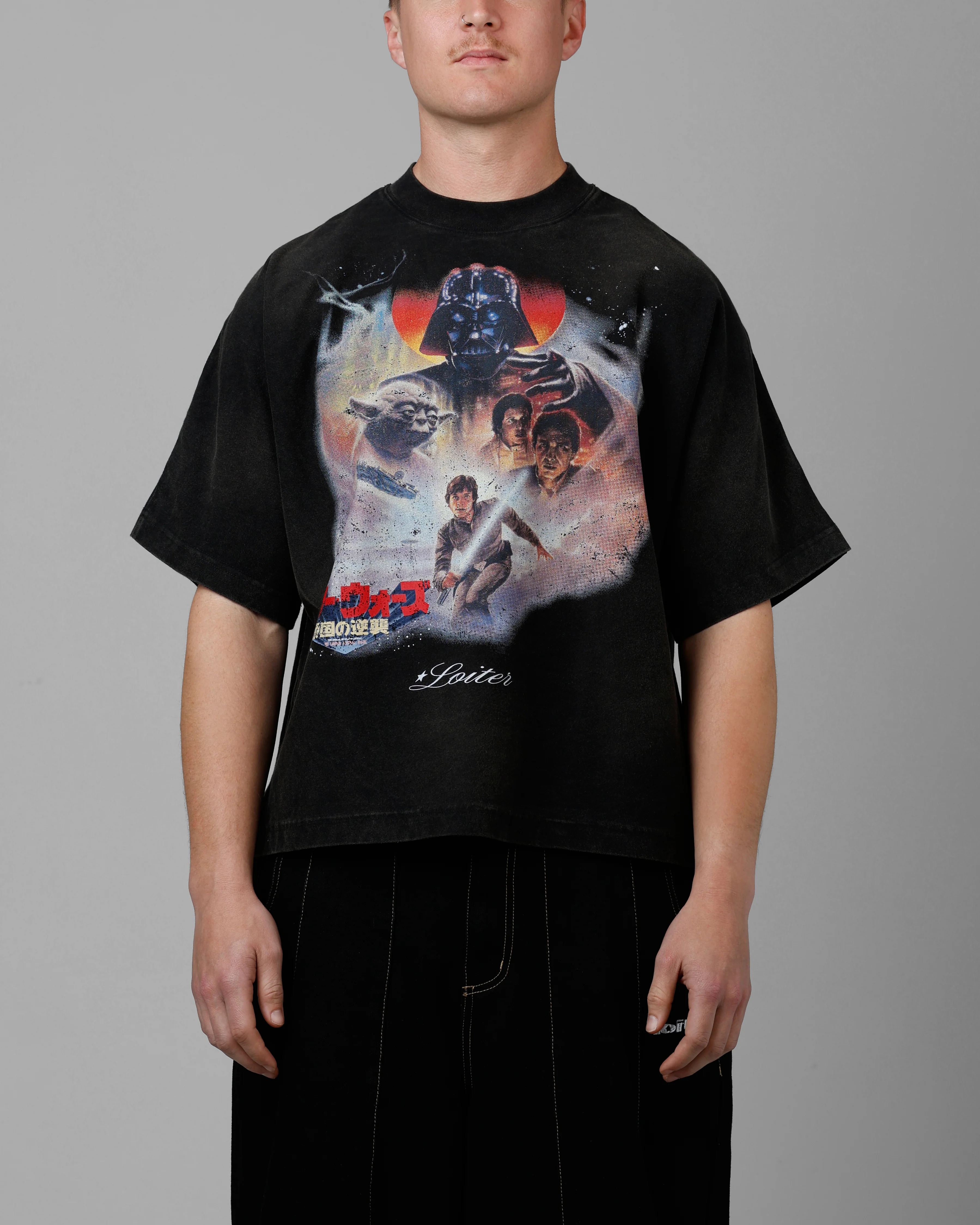 Star Wars Vintage T-Shirt Washed Black