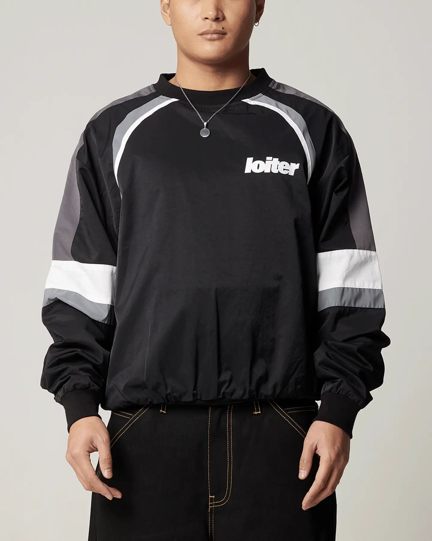 Studio Athletic Crewneck Black