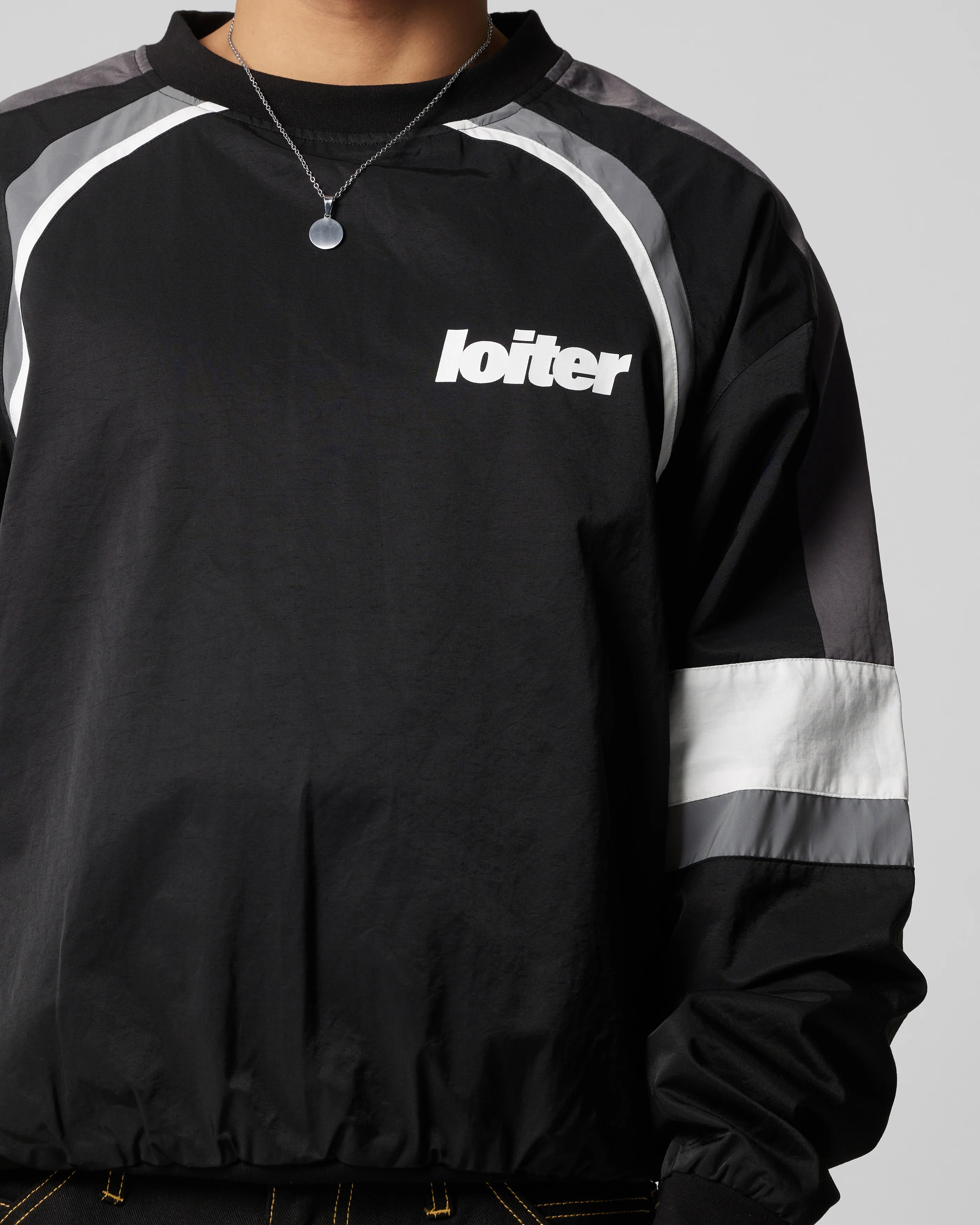 Studio Athletic Crewneck Black - Image 6