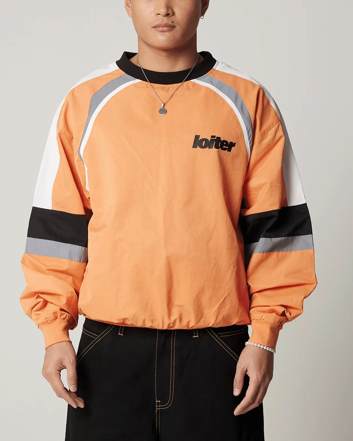 Studio Athletic Crewneck Orange