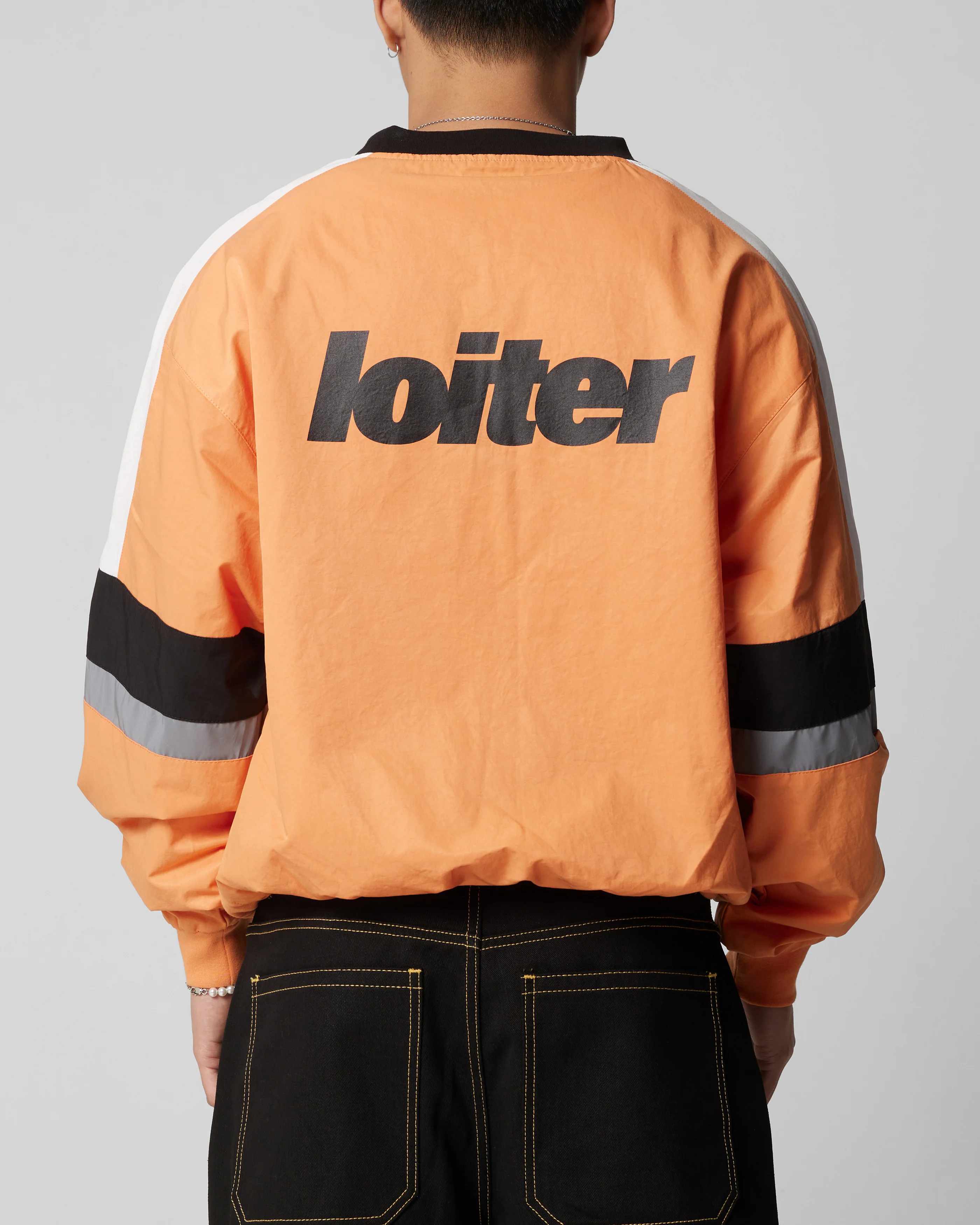 Studio Athletic Crewneck Orange - Image 2