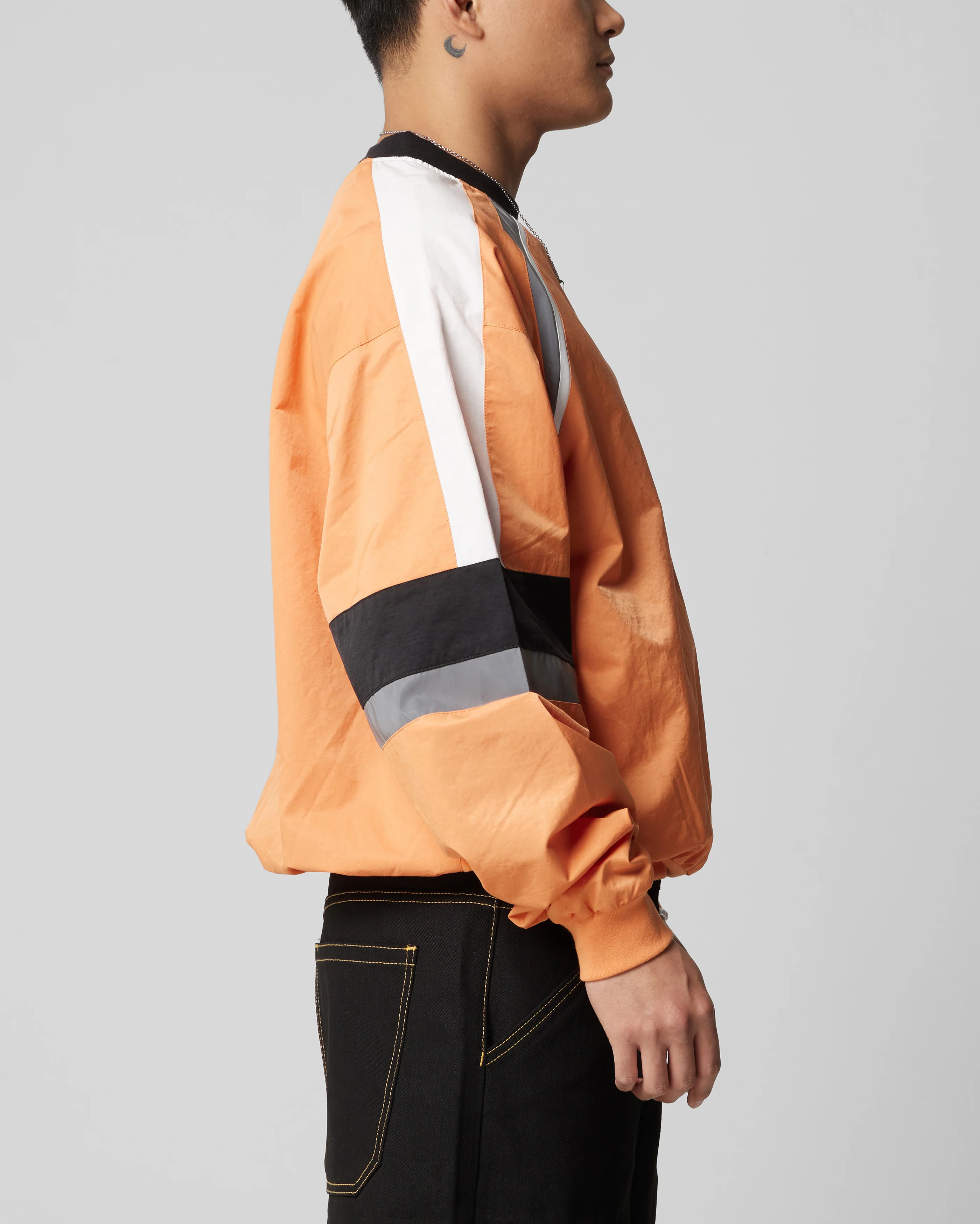 Studio Athletic Crewneck Orange - Image 4