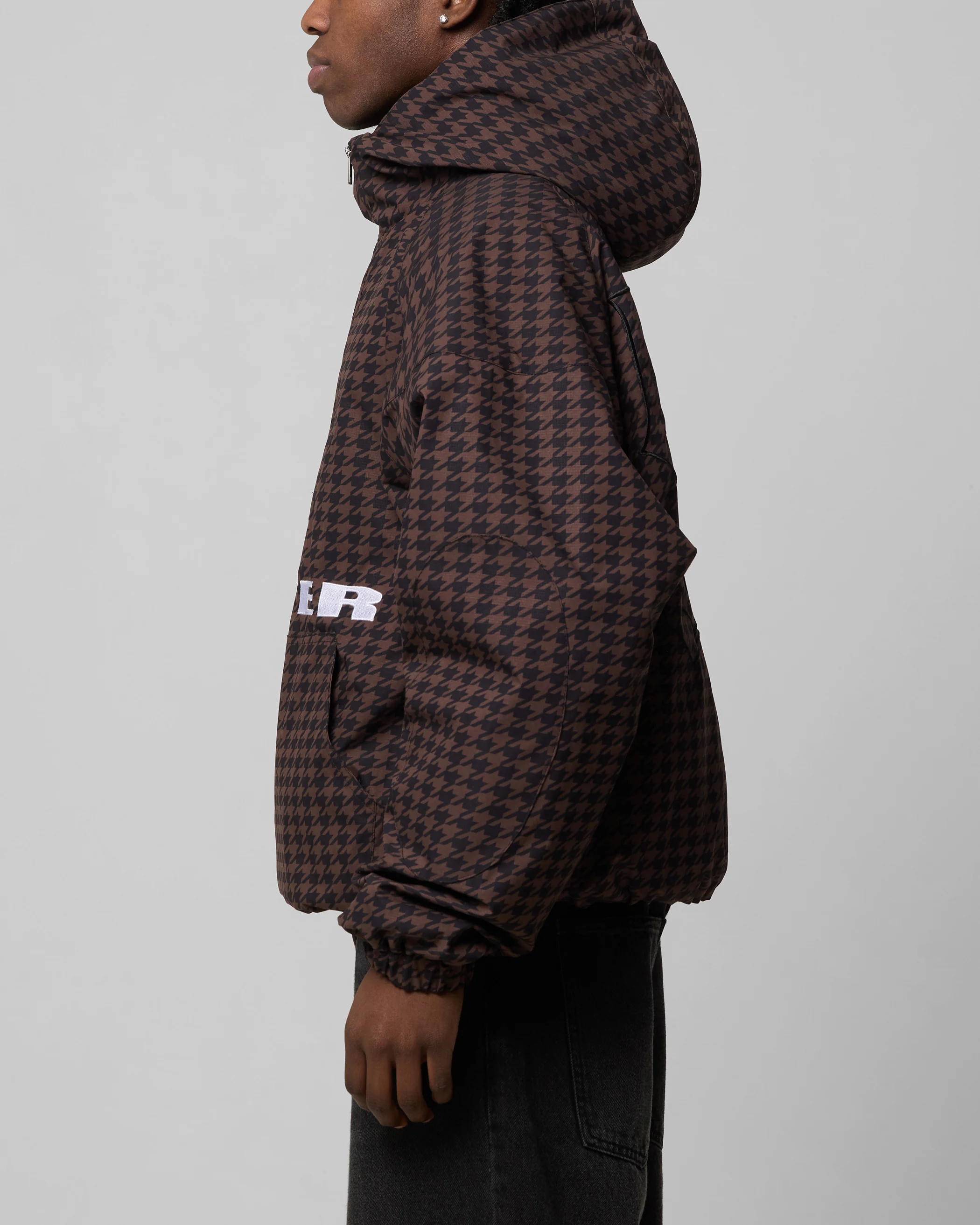 Loiter Tailgate Jacket Brown/Black - Image 6