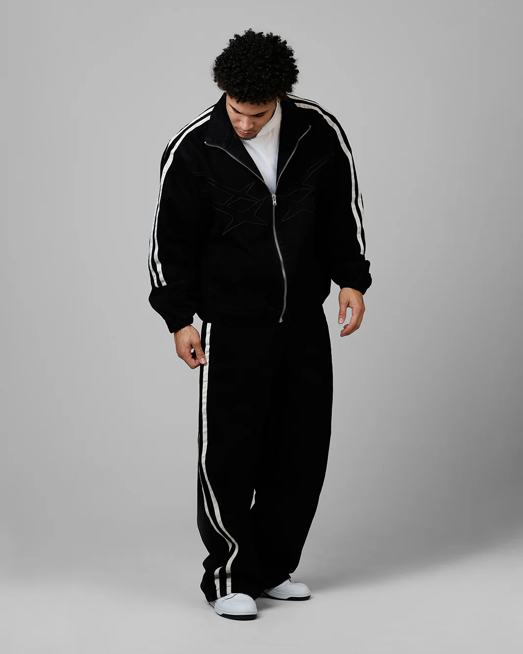 Track Star Denim Jeans Black - Image 2