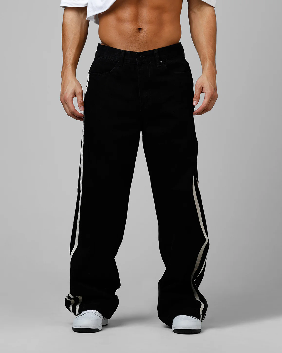 Track Star Denim Jeans Black - Image 6