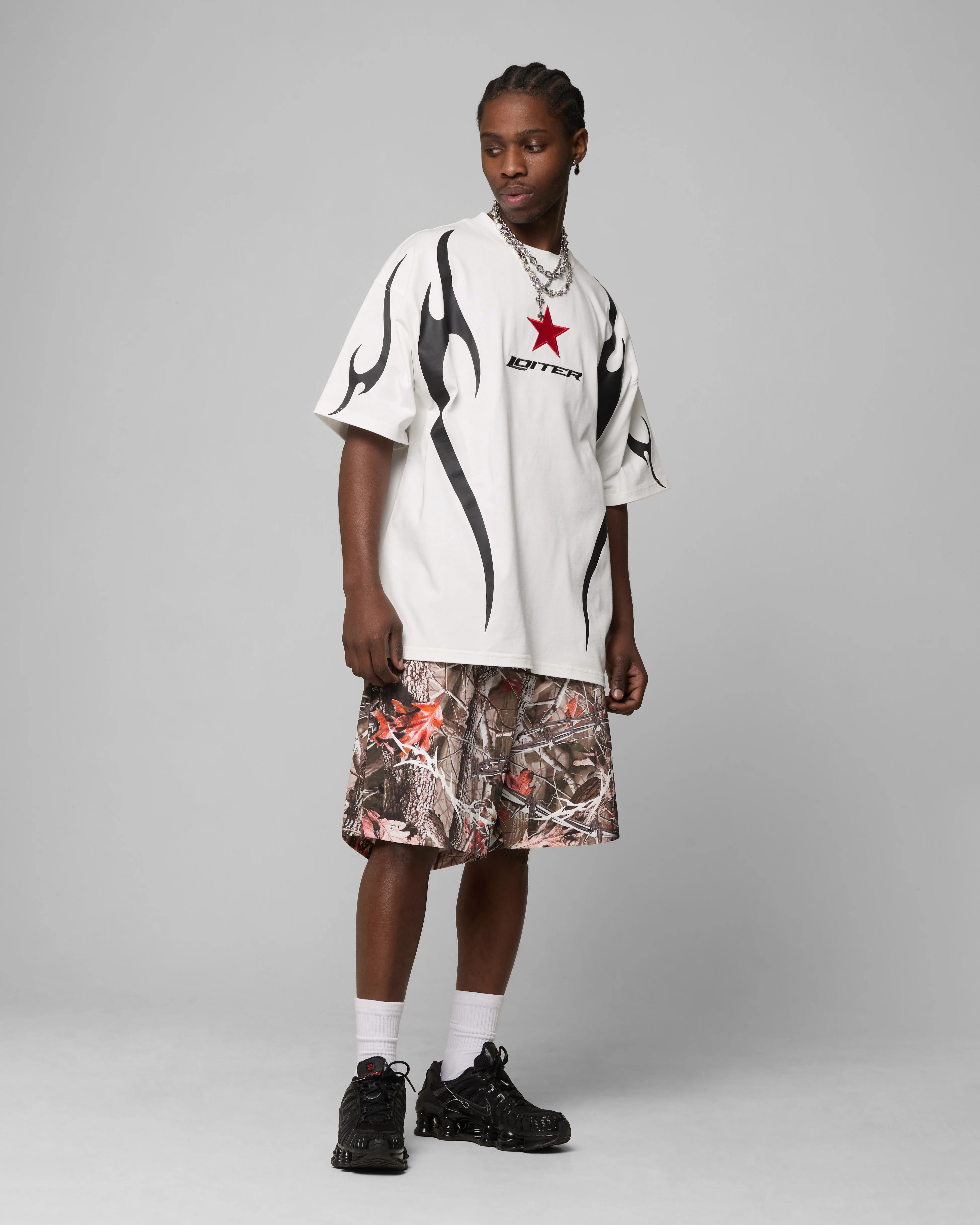 Trackstar T-Shirt Off White - Image 3
