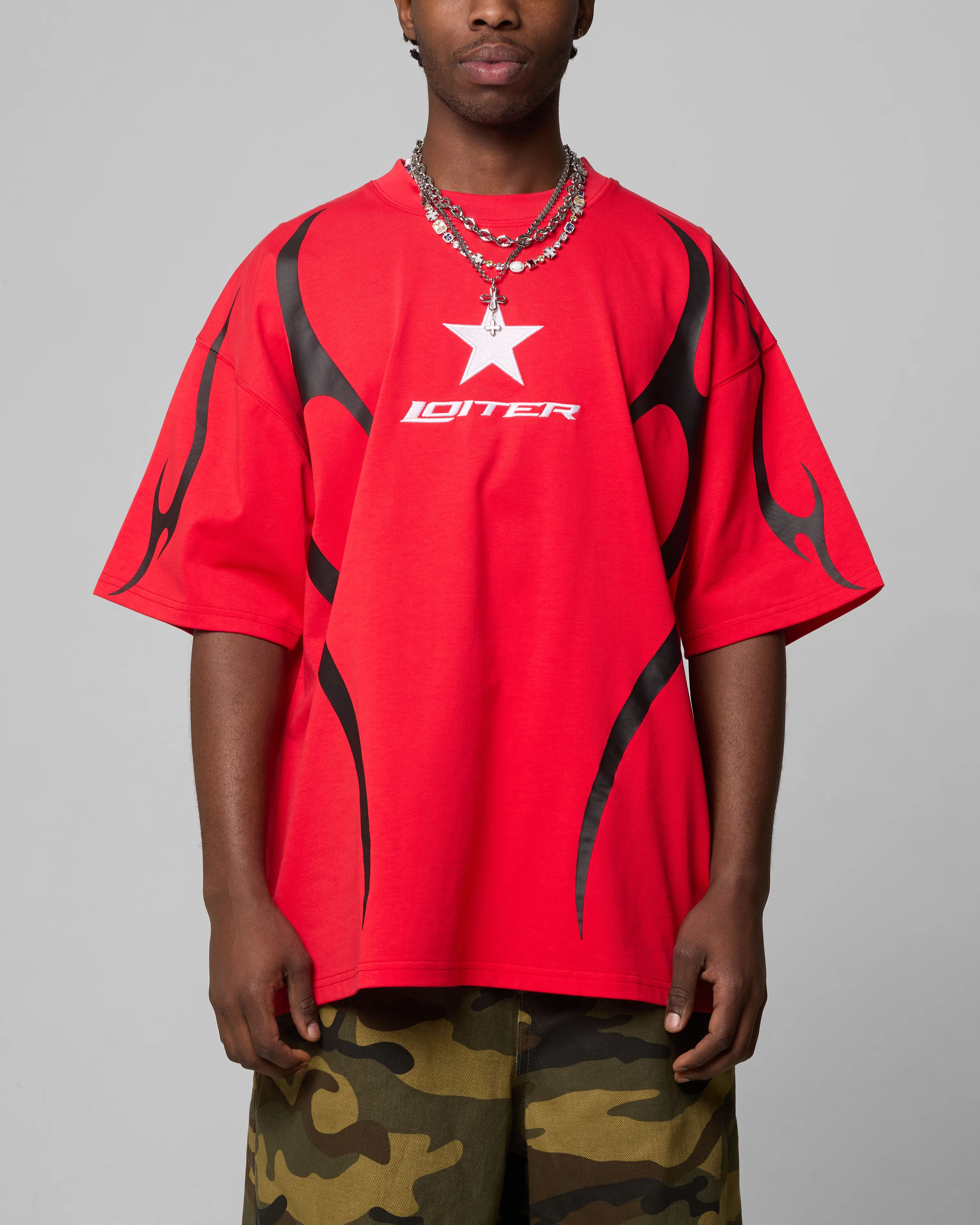 Trackstar T-Shirt Red