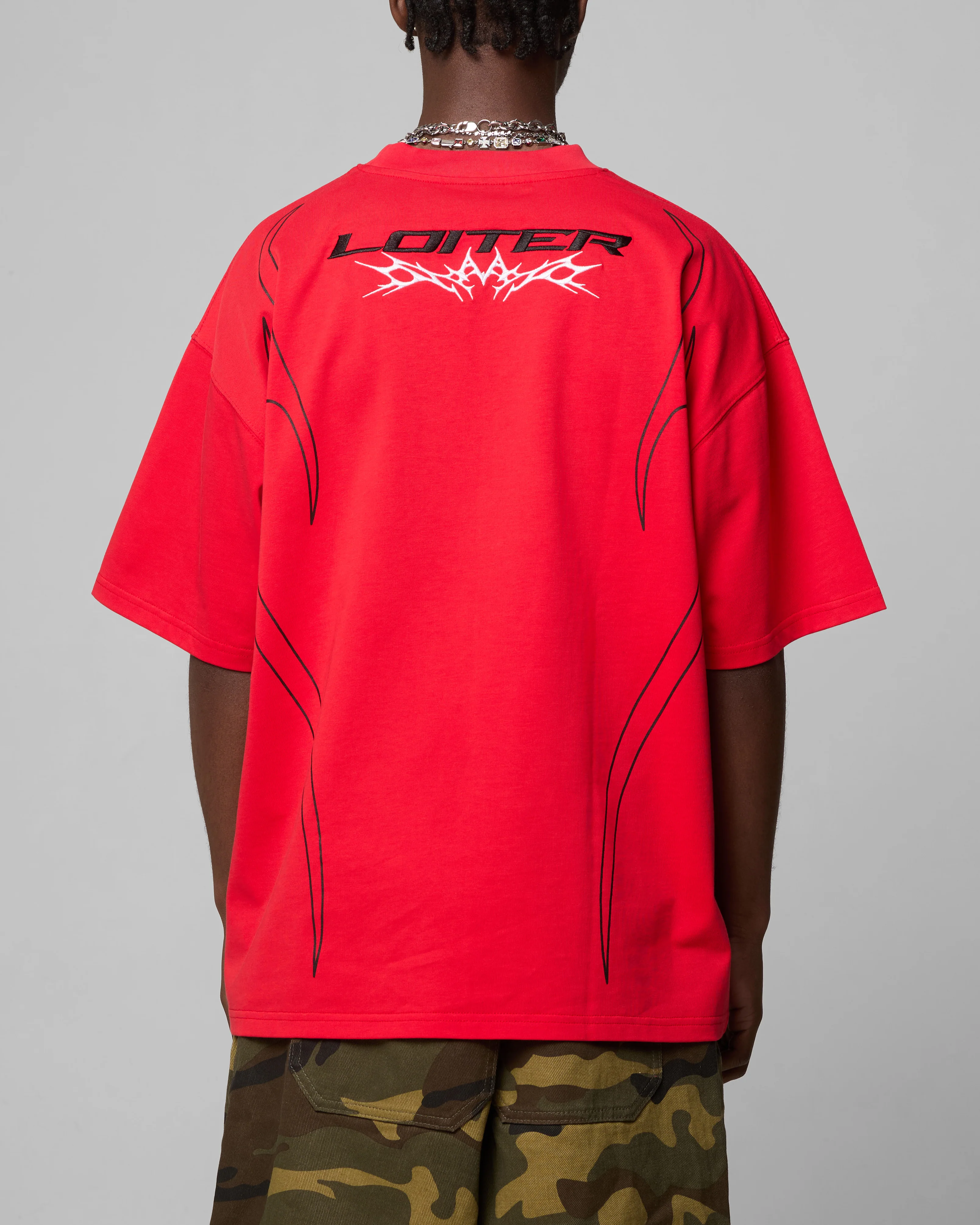Trackstar T-Shirt Red - Image 2