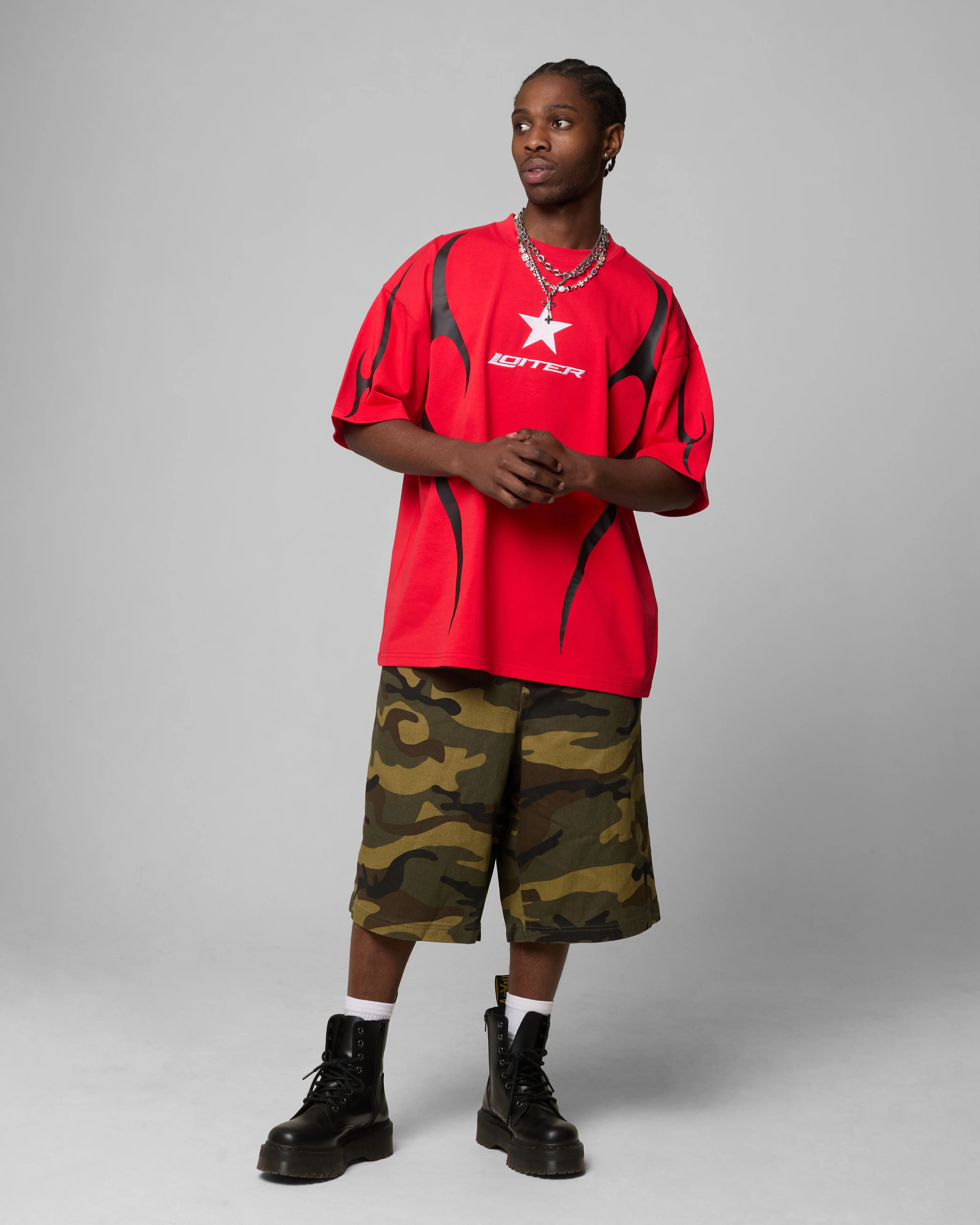 Trackstar T-Shirt Red - Image 3